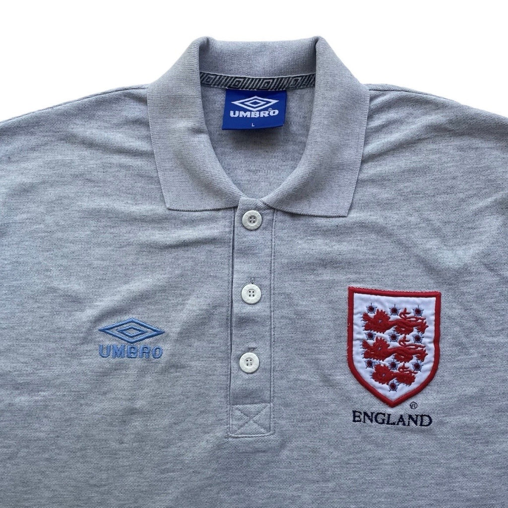 1995/97 England Training Polo Shirt - (L)