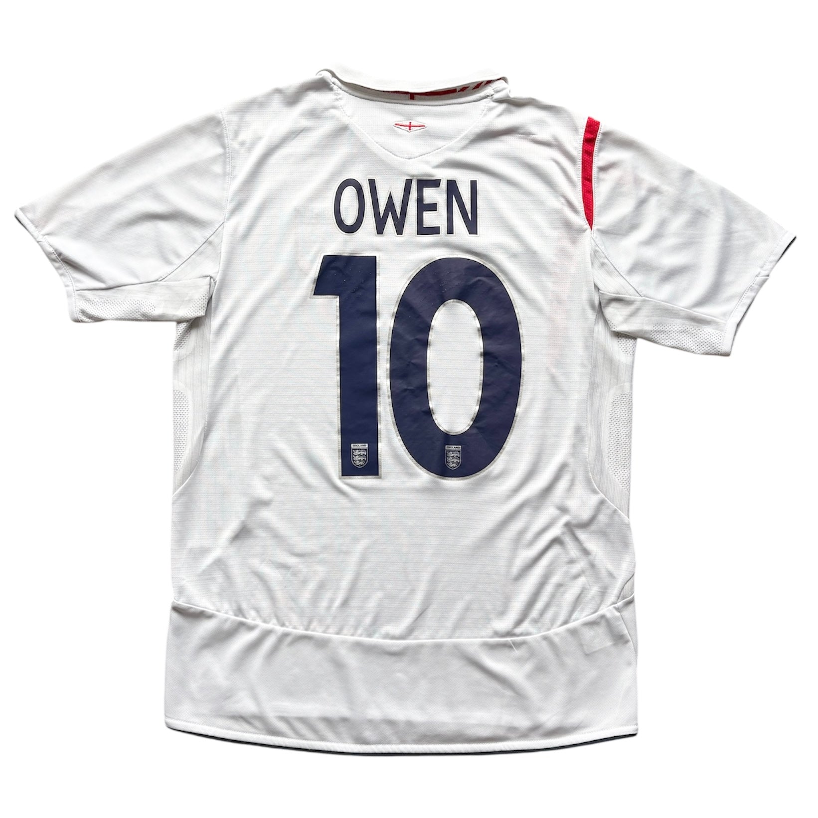 2005/07 England Home Shirt Owen 10 - (M)