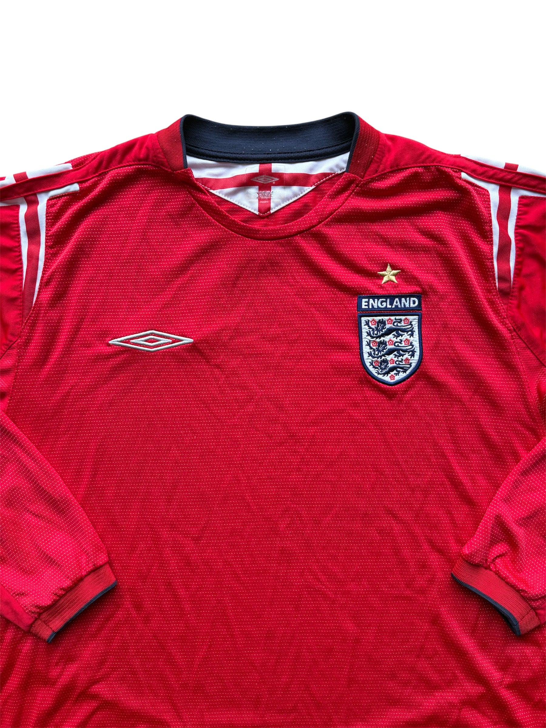 2004/06 England L/S Away Shirt - (XL)