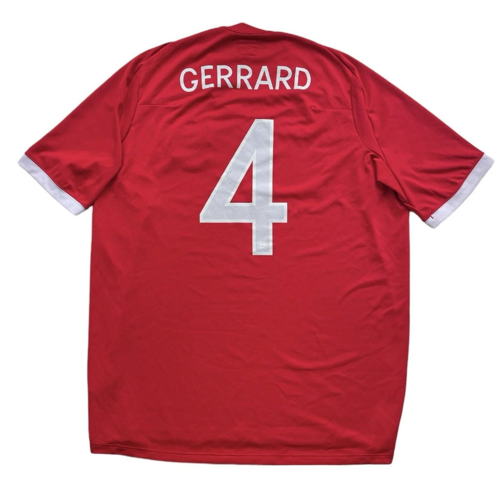 2010/11 England Away Shirt Gerrard 4 - (XL)