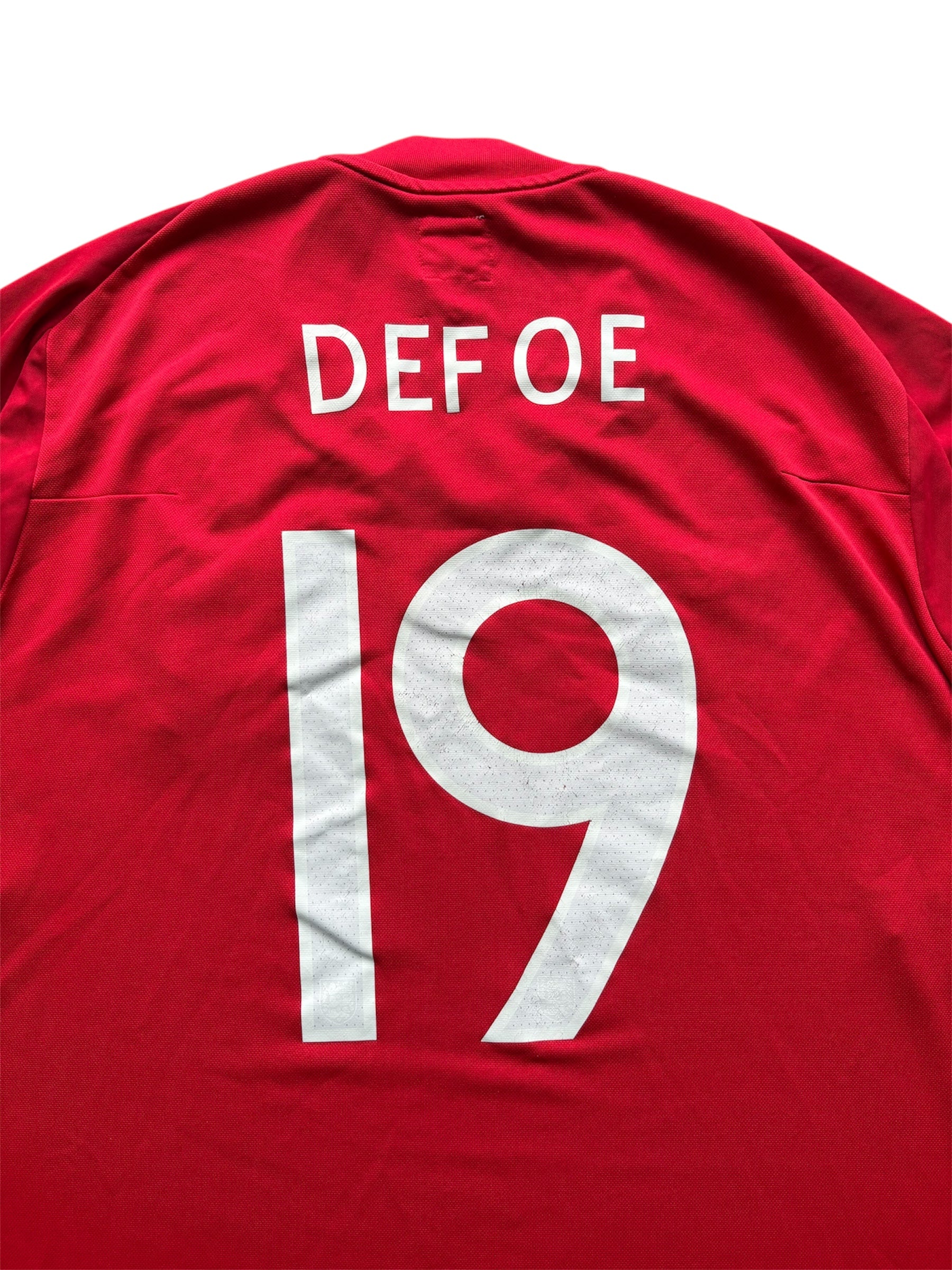 2010/11 England Away Shirt Defoe 19 - (XL)