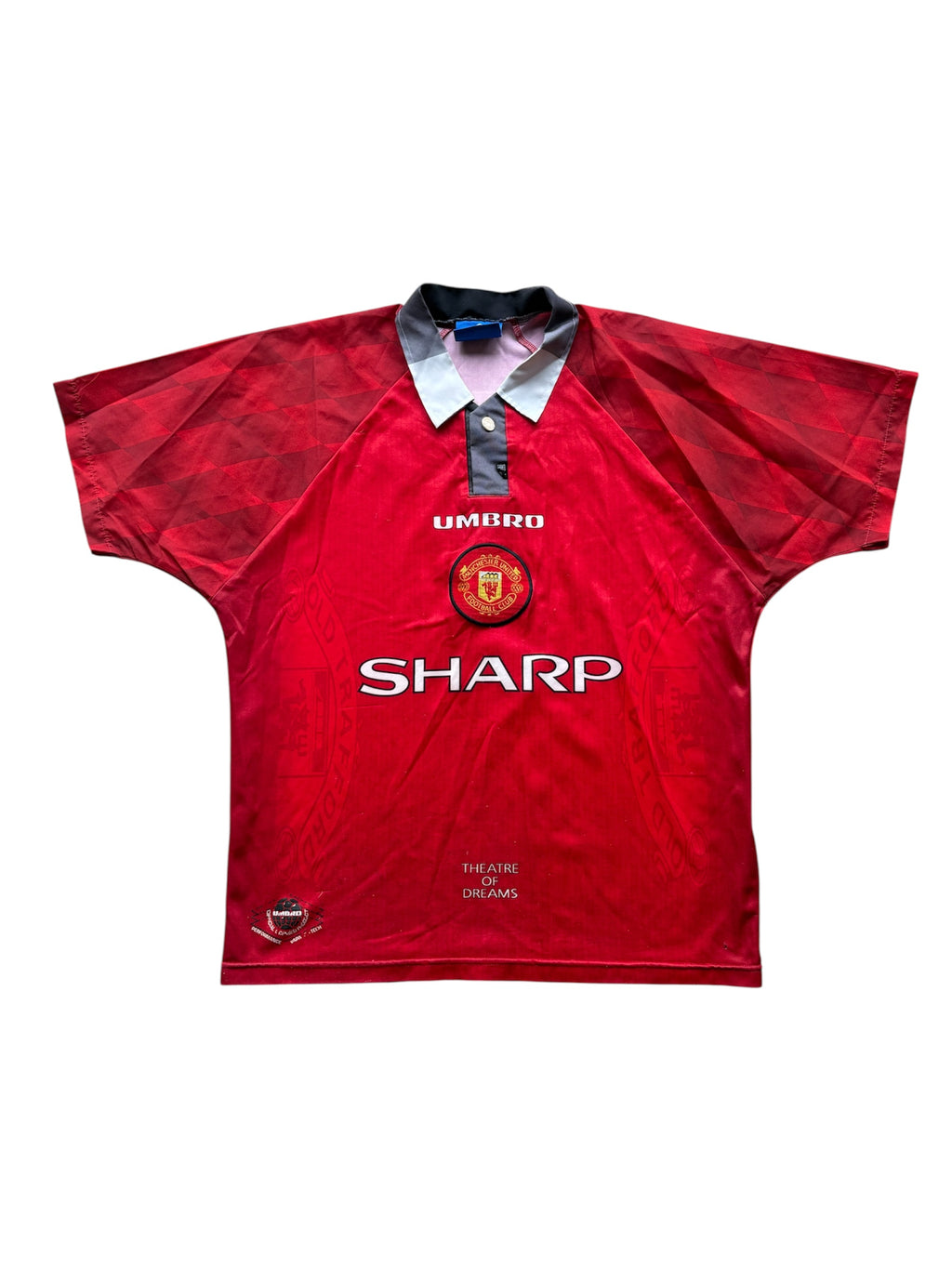 1996/97 Manchester United Home Shirt Cantona 7 - (M)