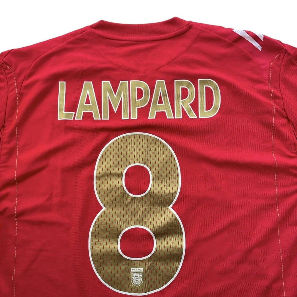2006/08 England Away Shirt Lampard 8 - (XL)
