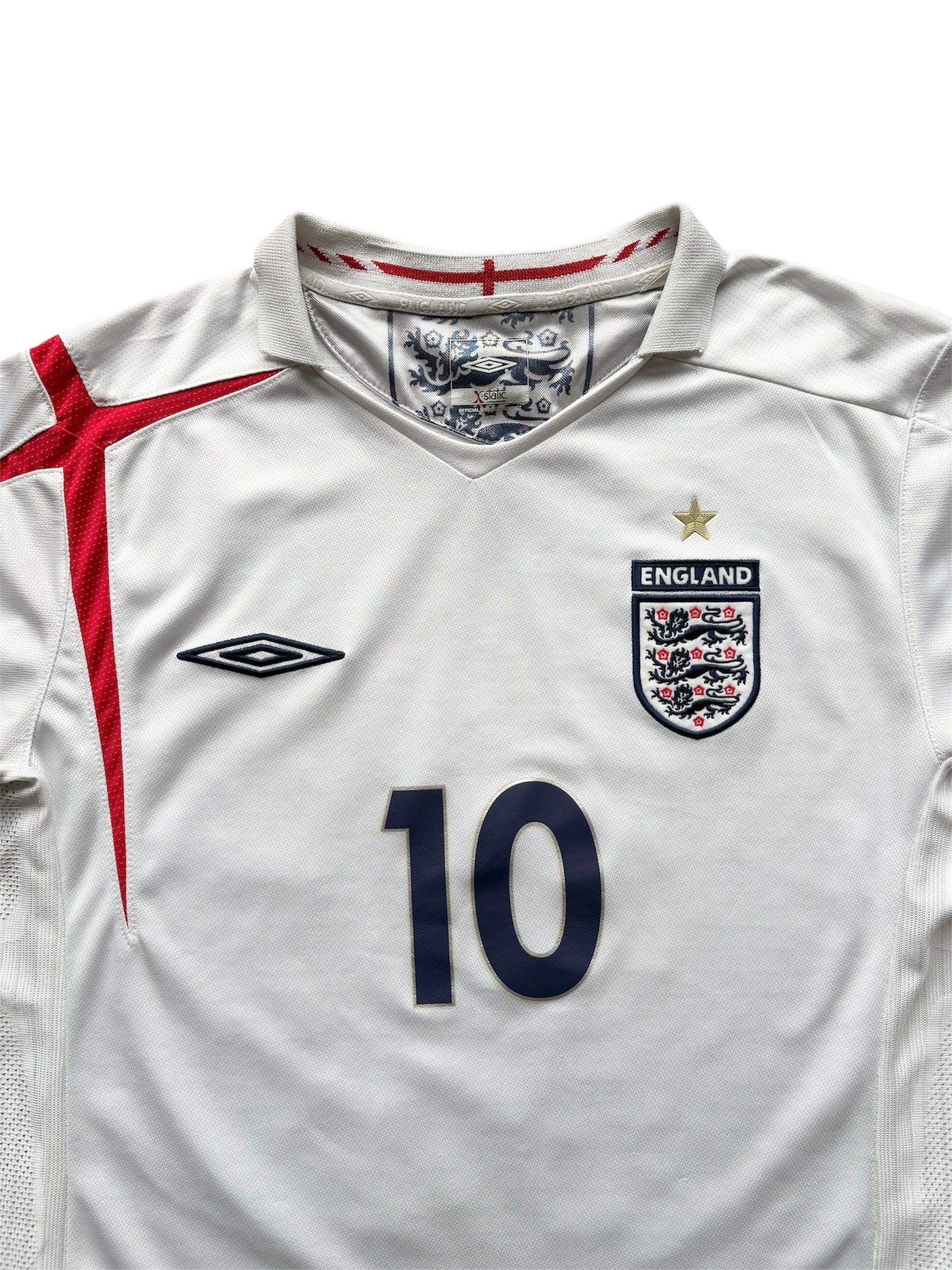 2005/07 England Home Shirt Owen 10 - (M)