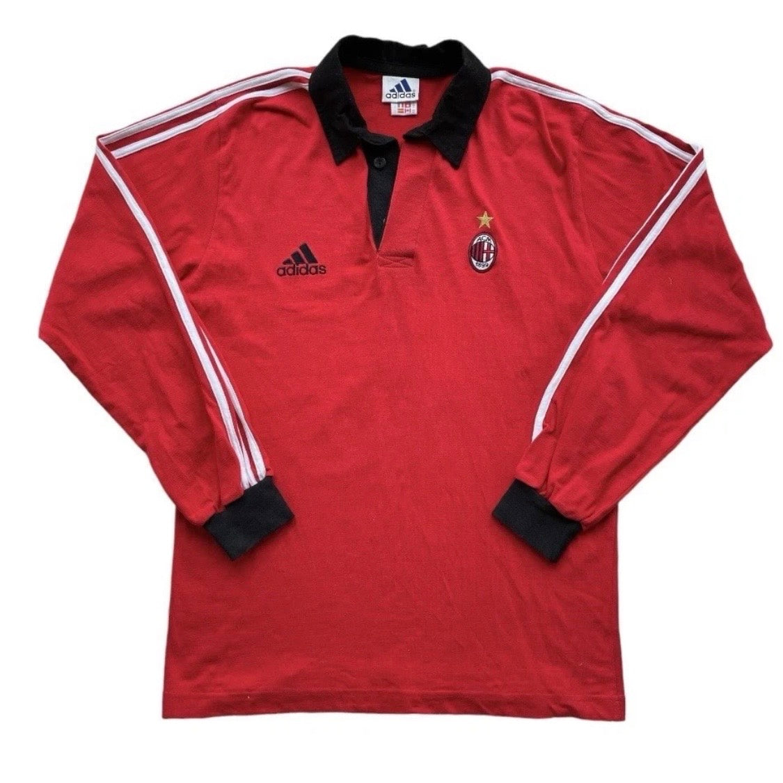 1998/00 AC Milan Long Sleeved Training Shirt - (S/M)