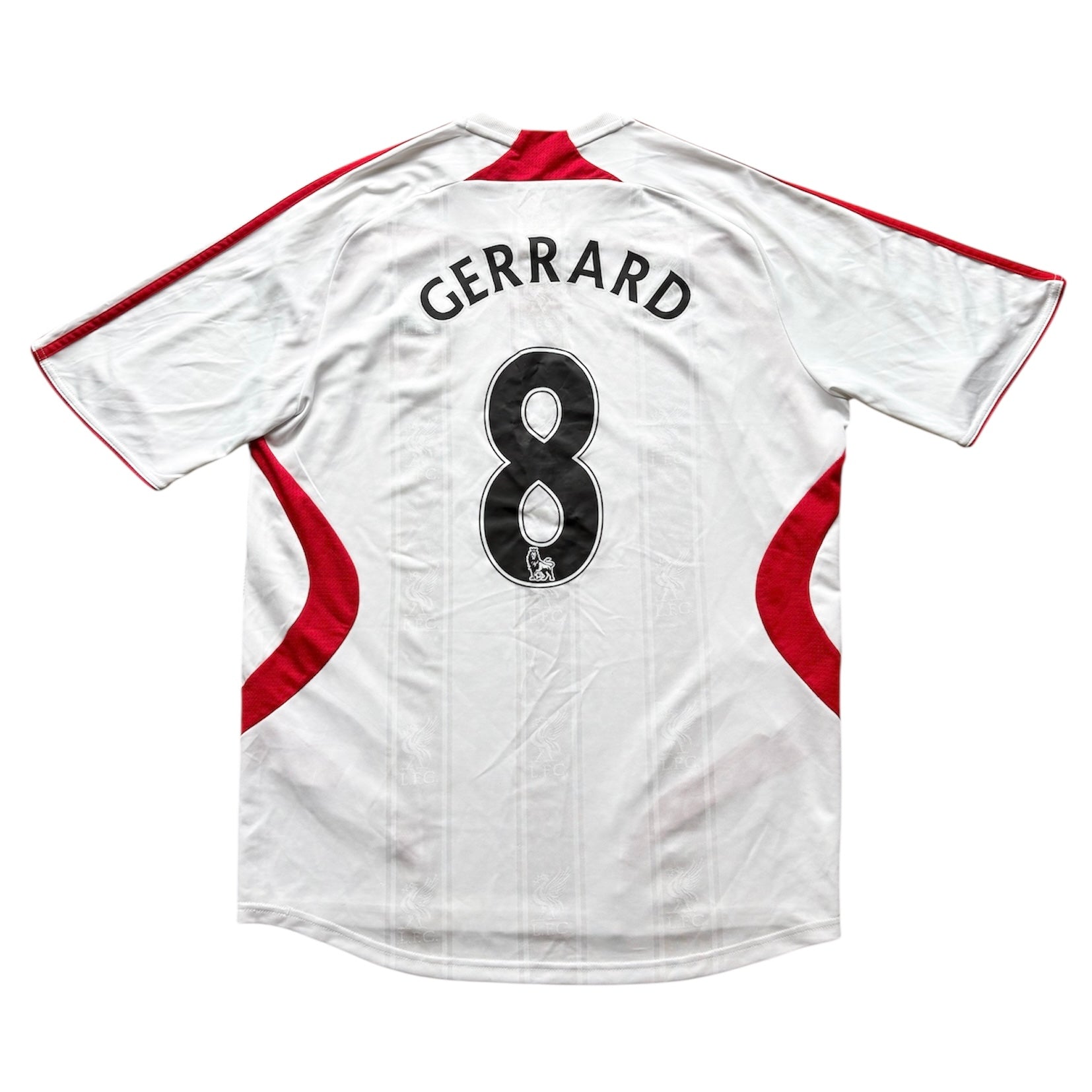 2007/08 Liverpool Away Shirt Gerrard 8 - (M)