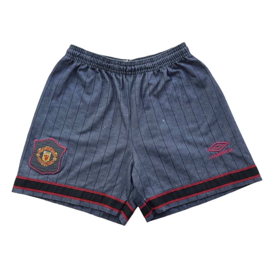 1995/96 Manchester United Away Shorts - (S)