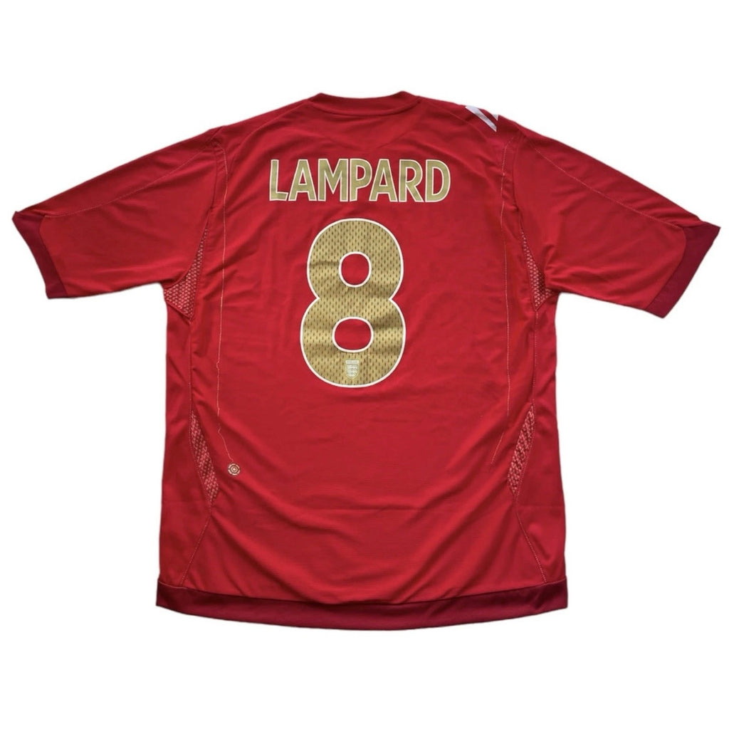 2006/08 England Away Shirt Lampard 8 - (XL)