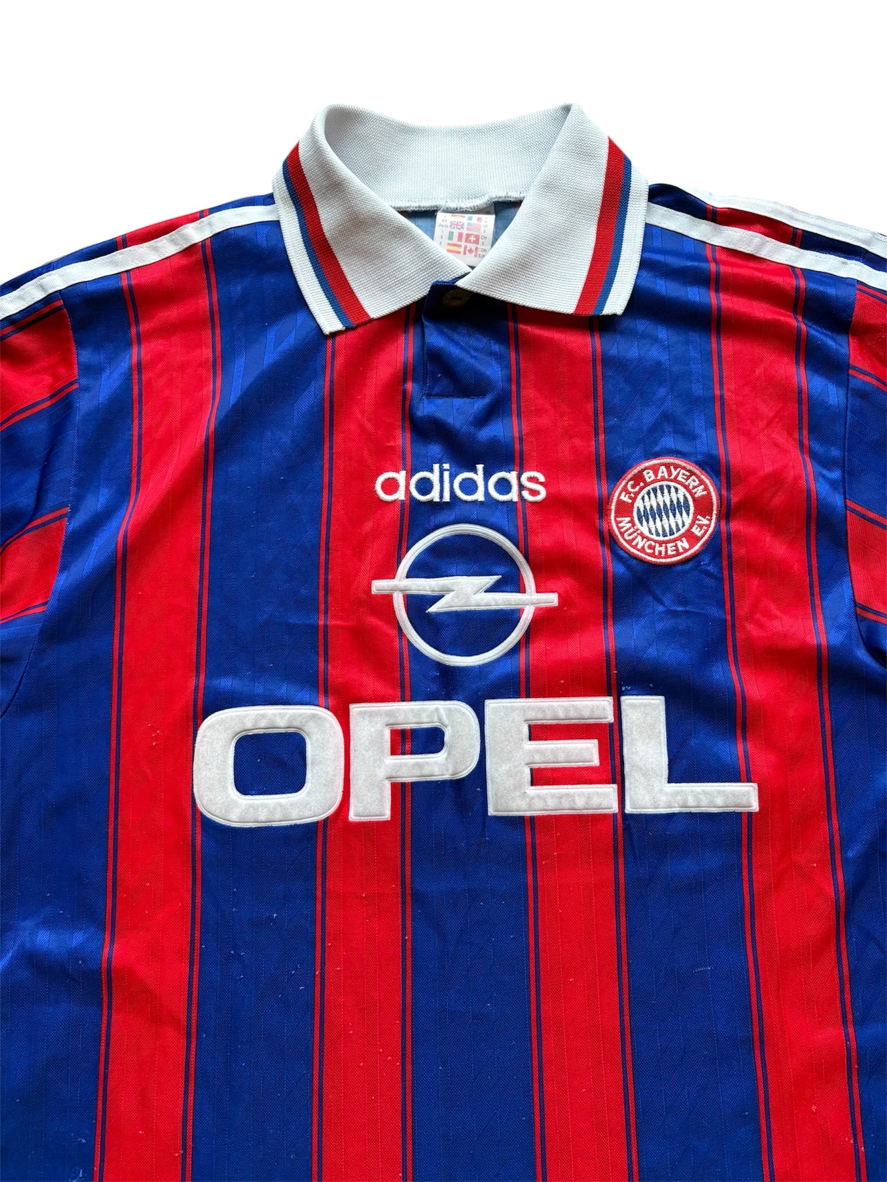 1995/97 Bayern Munich Home Shirt Klinsmann 18 - (S)
