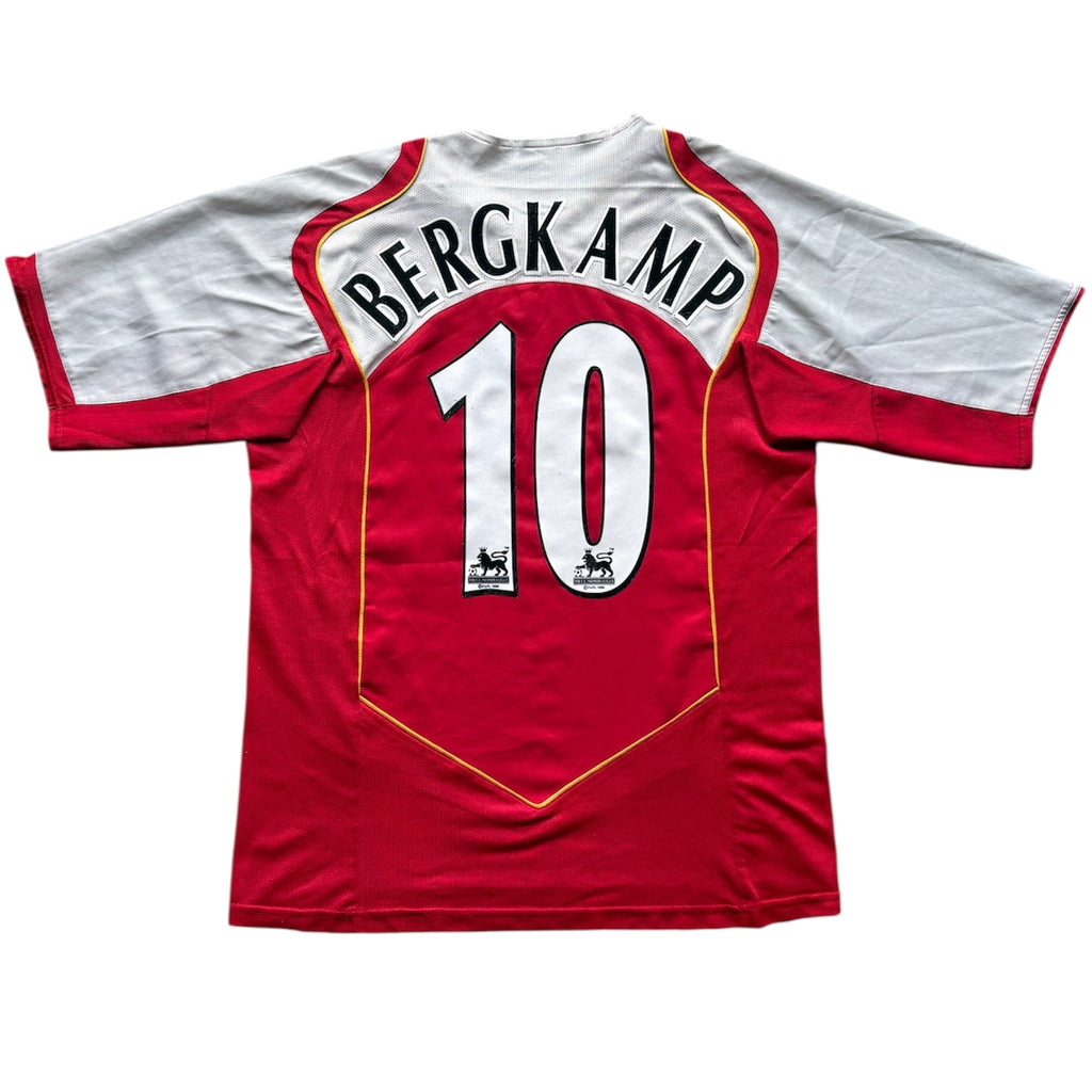 2004/05 Arsenal Home Shirt Bergkamp 10 - (M)