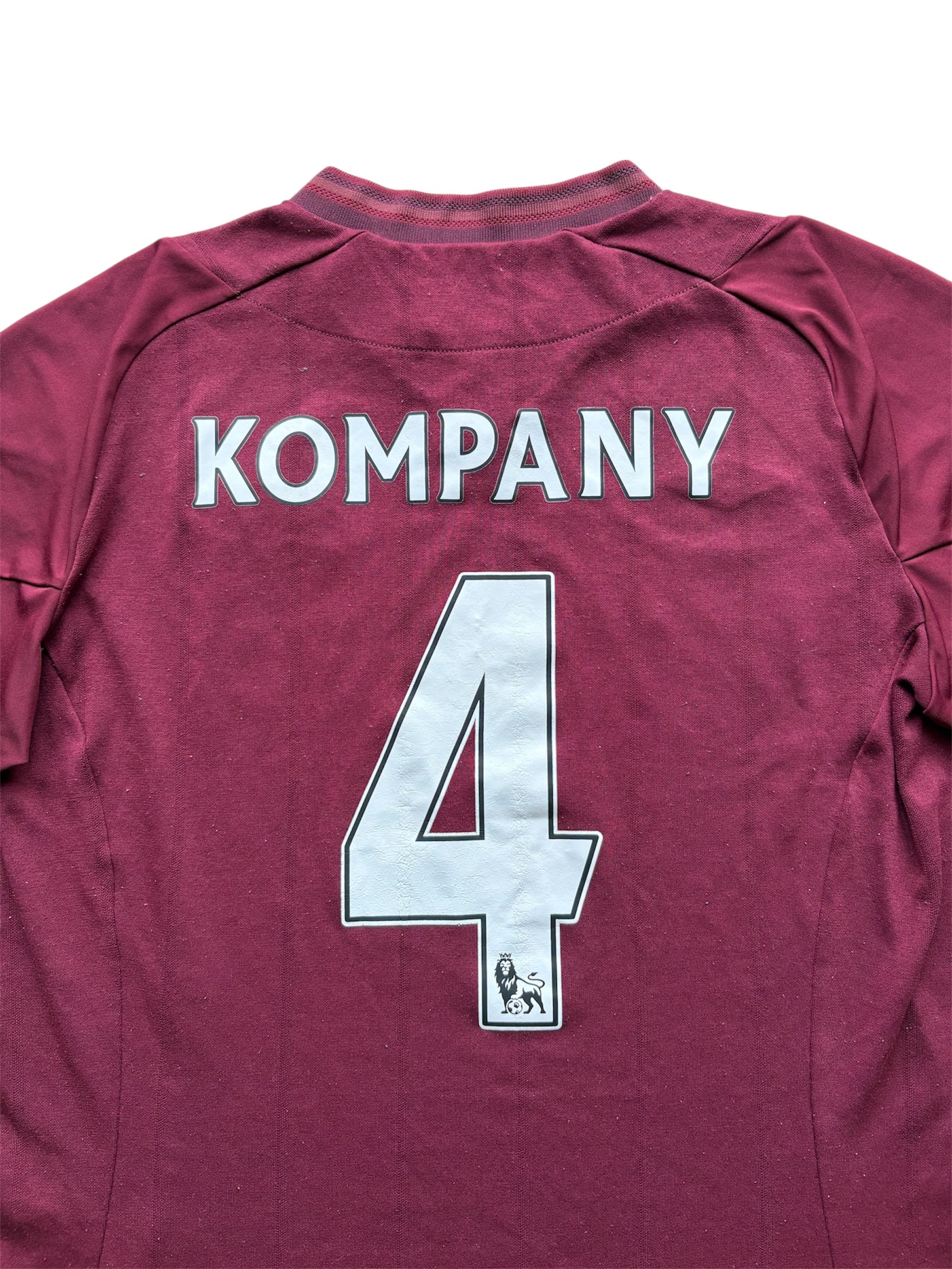2012/13 Manchester City Away Shirt Kompany 4 - (M)