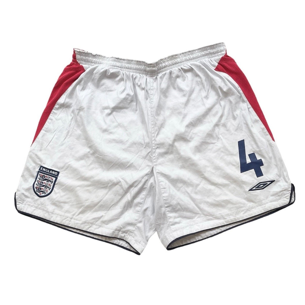 2004/06 England Away Shorts #4 - (L)