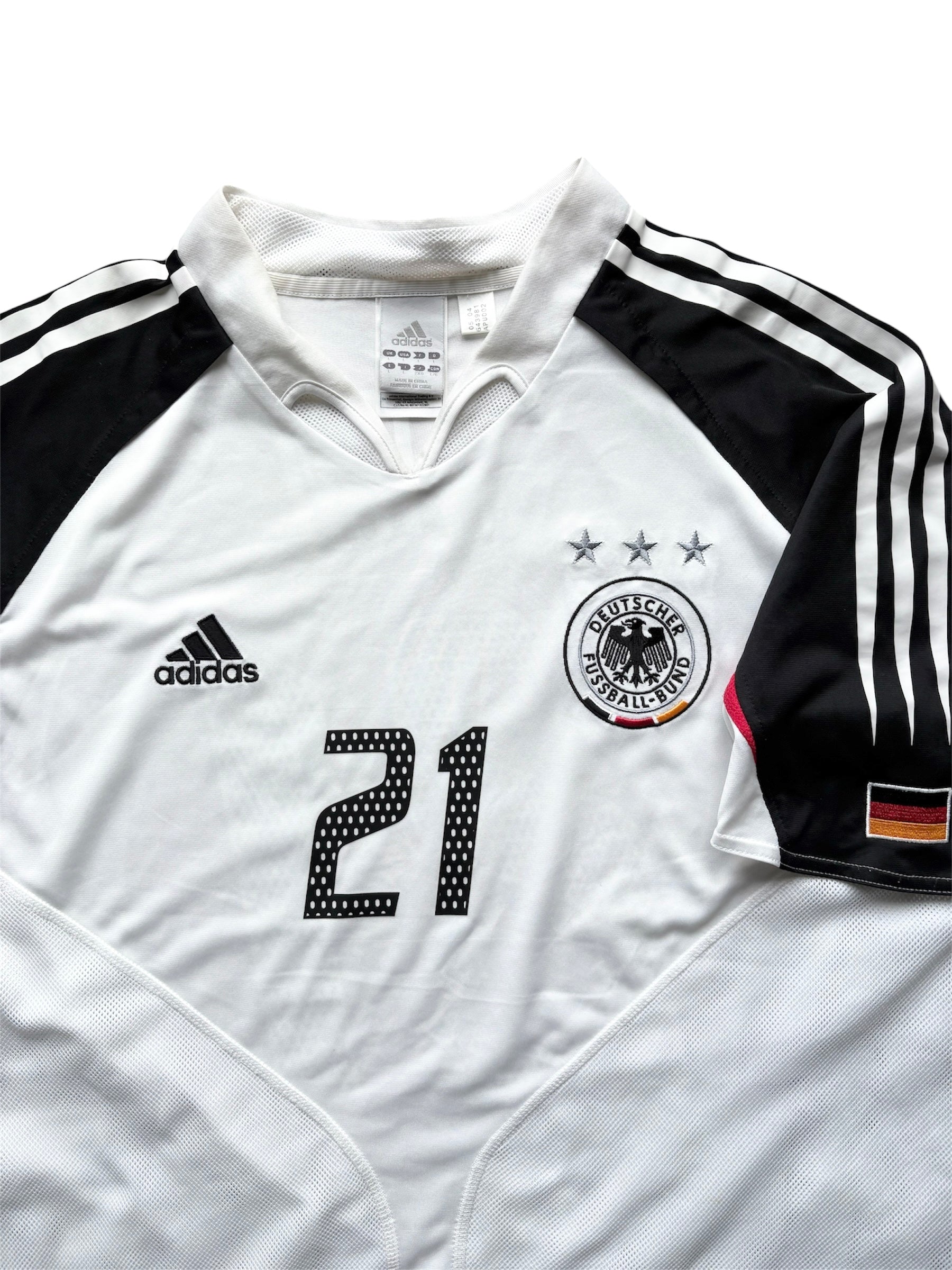 2004/06 Germany Home Shirt Lahm 21 - (L)