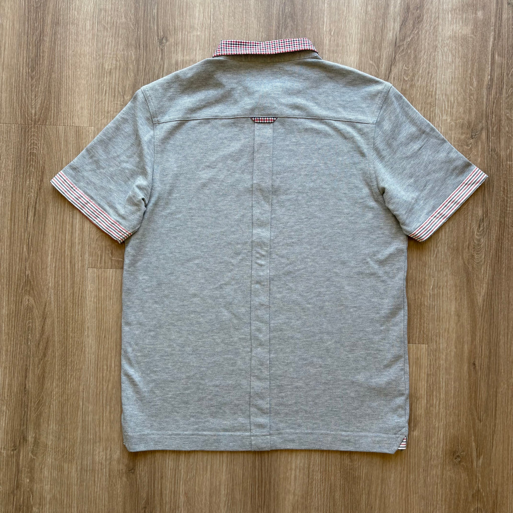 Vintage Fred Perry Grey Polo Shirt (M)