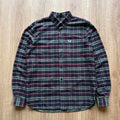 Vintage Fred Perry Long Sleeved Tartan Shirt (L)