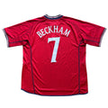 2002/04 England Away Shirt Beckham 7 - (XL)