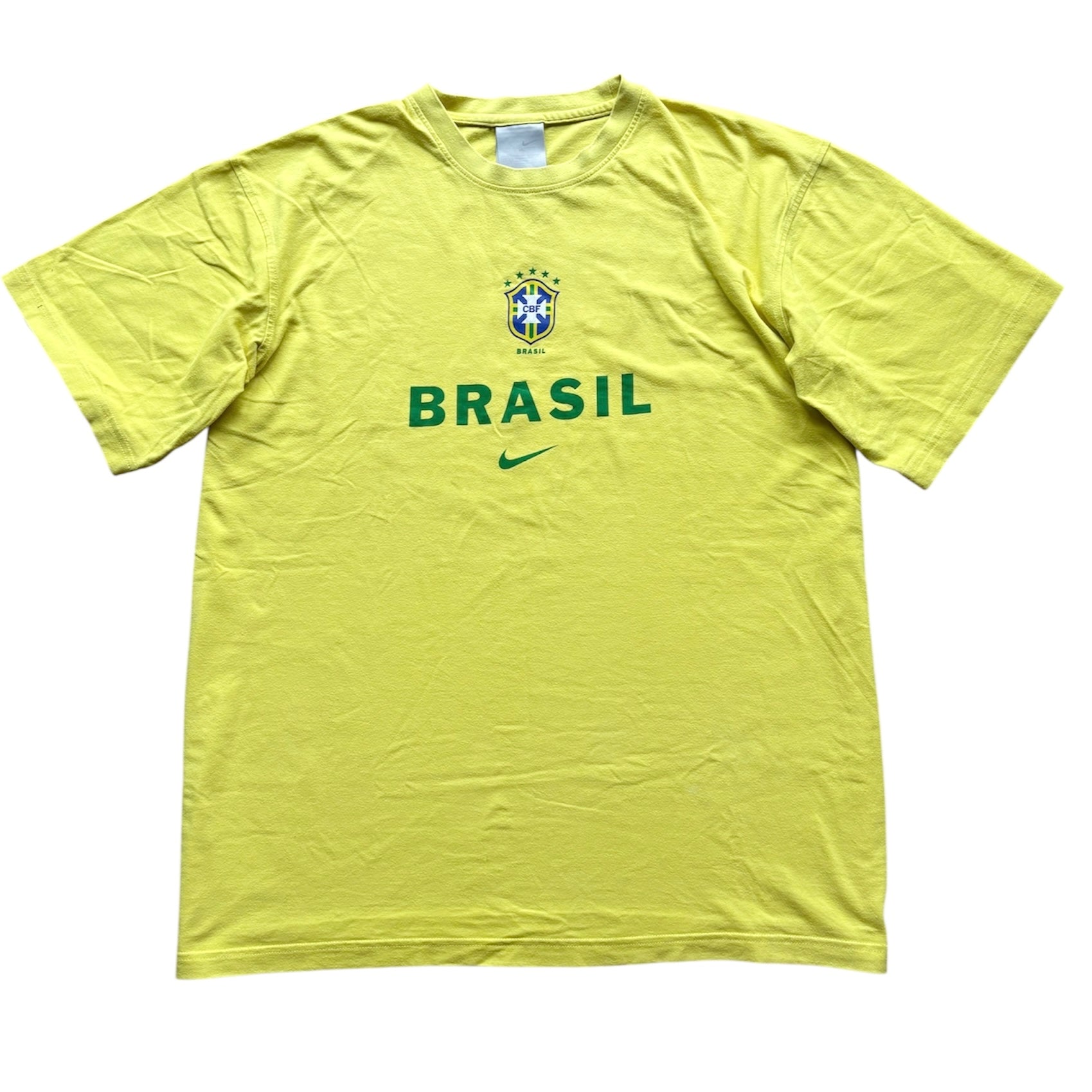 2004/06 Brazil Training T-Shirt Ronaldinho 7 - (XL)