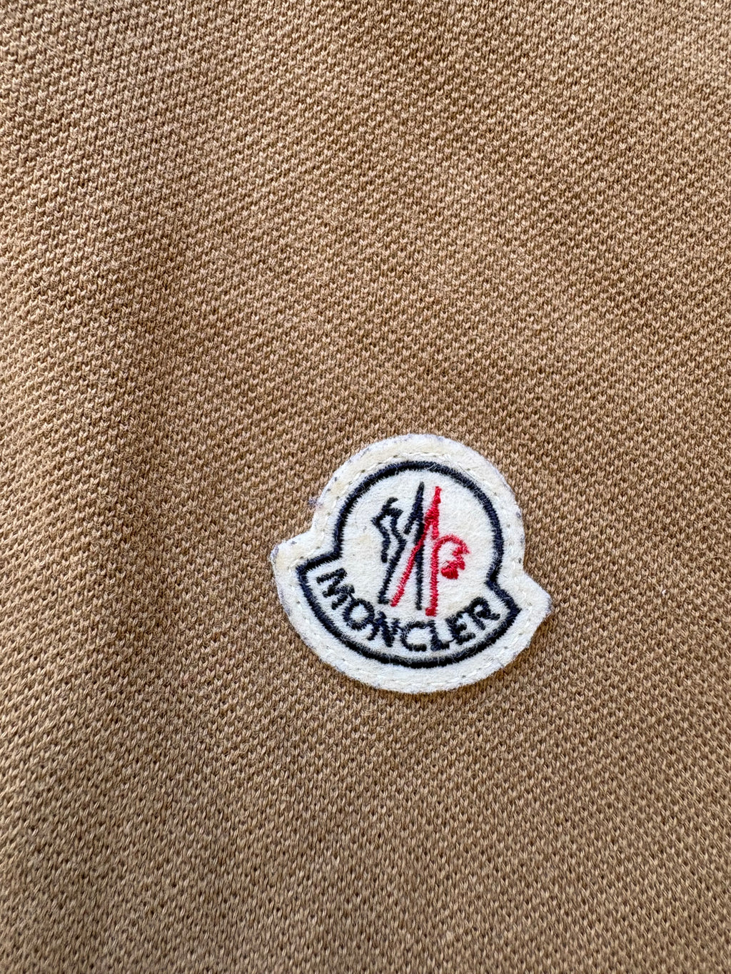 Vintage Brown Moncler Polo Shirt (XL)