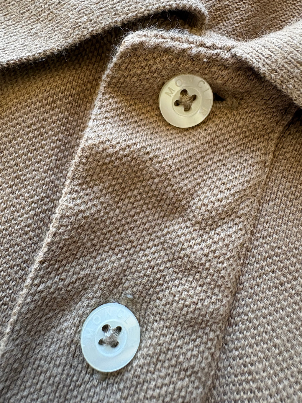 Vintage Brown Moncler Polo Shirt (XL)