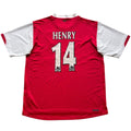 2006/07 Arsenal Home Shirt Henry 14 - (L)