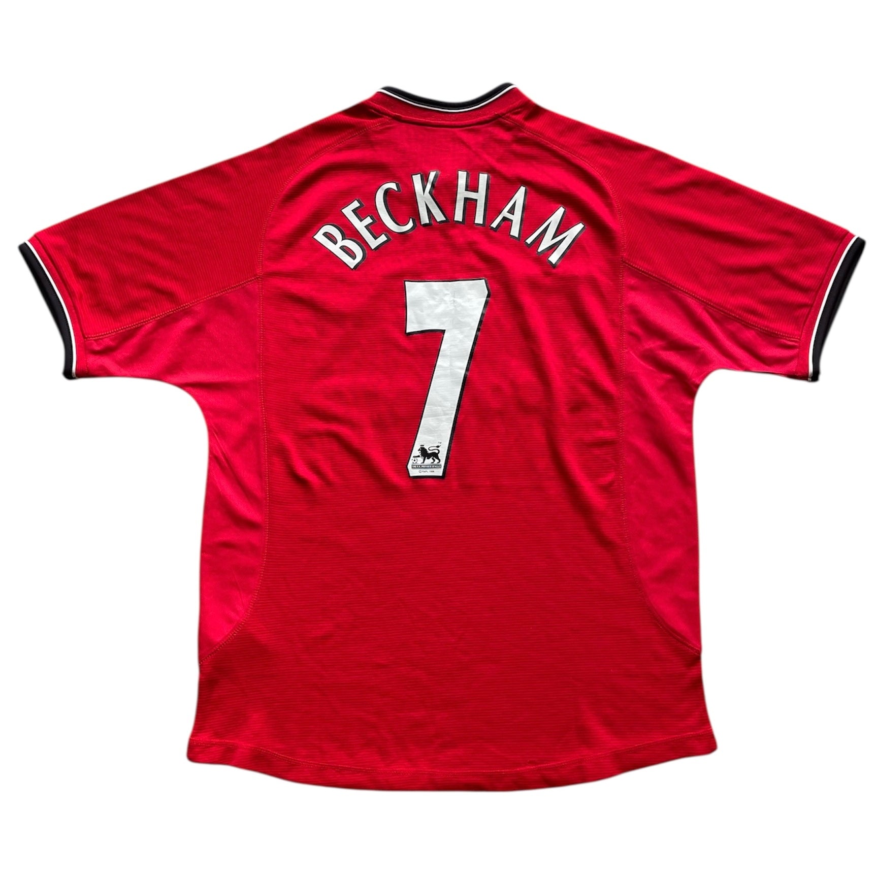 2000/02 Manchester United Home Shirt Beckham 7 - (M)