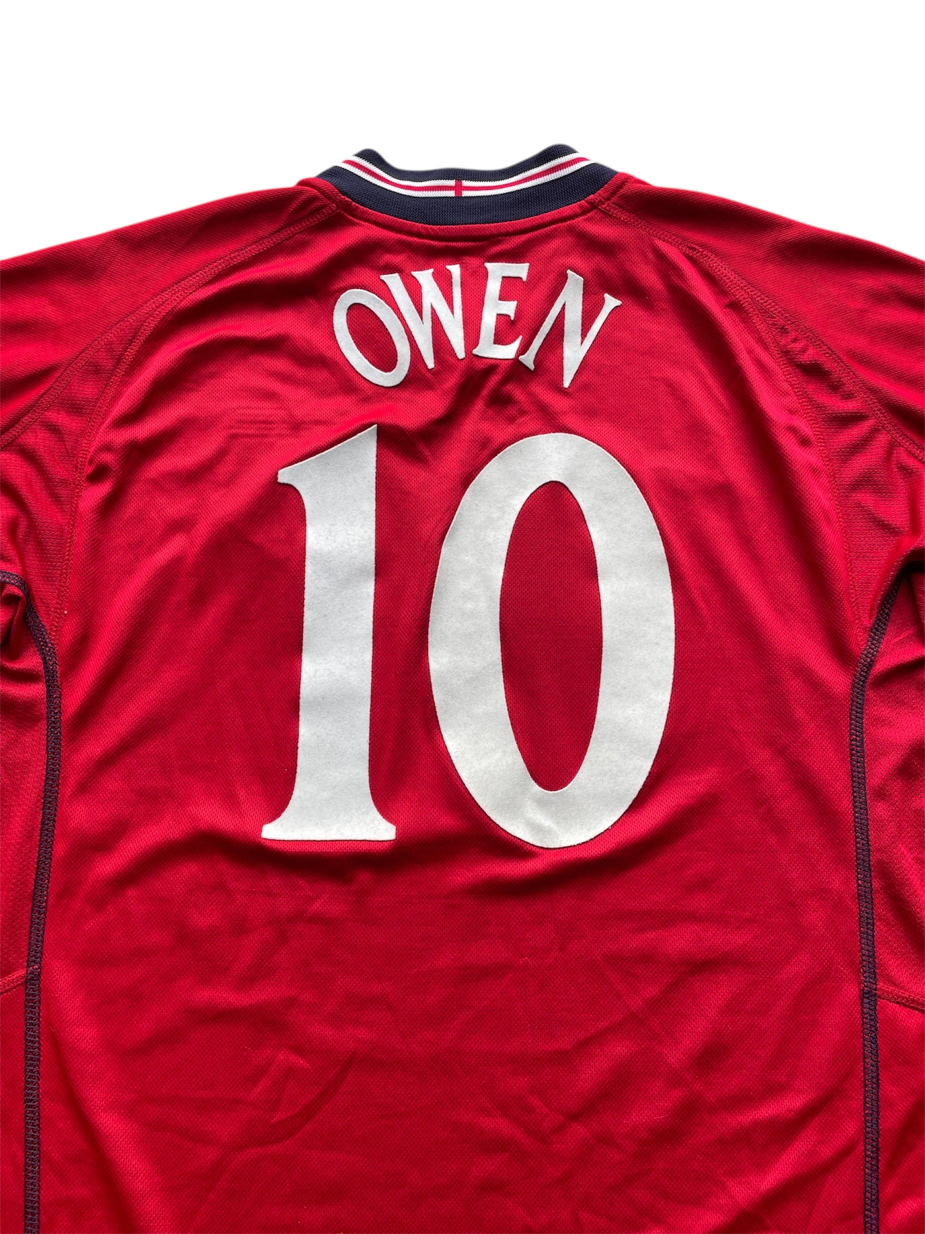 2002/04 England Away Shirt Owen 10 - (L)
