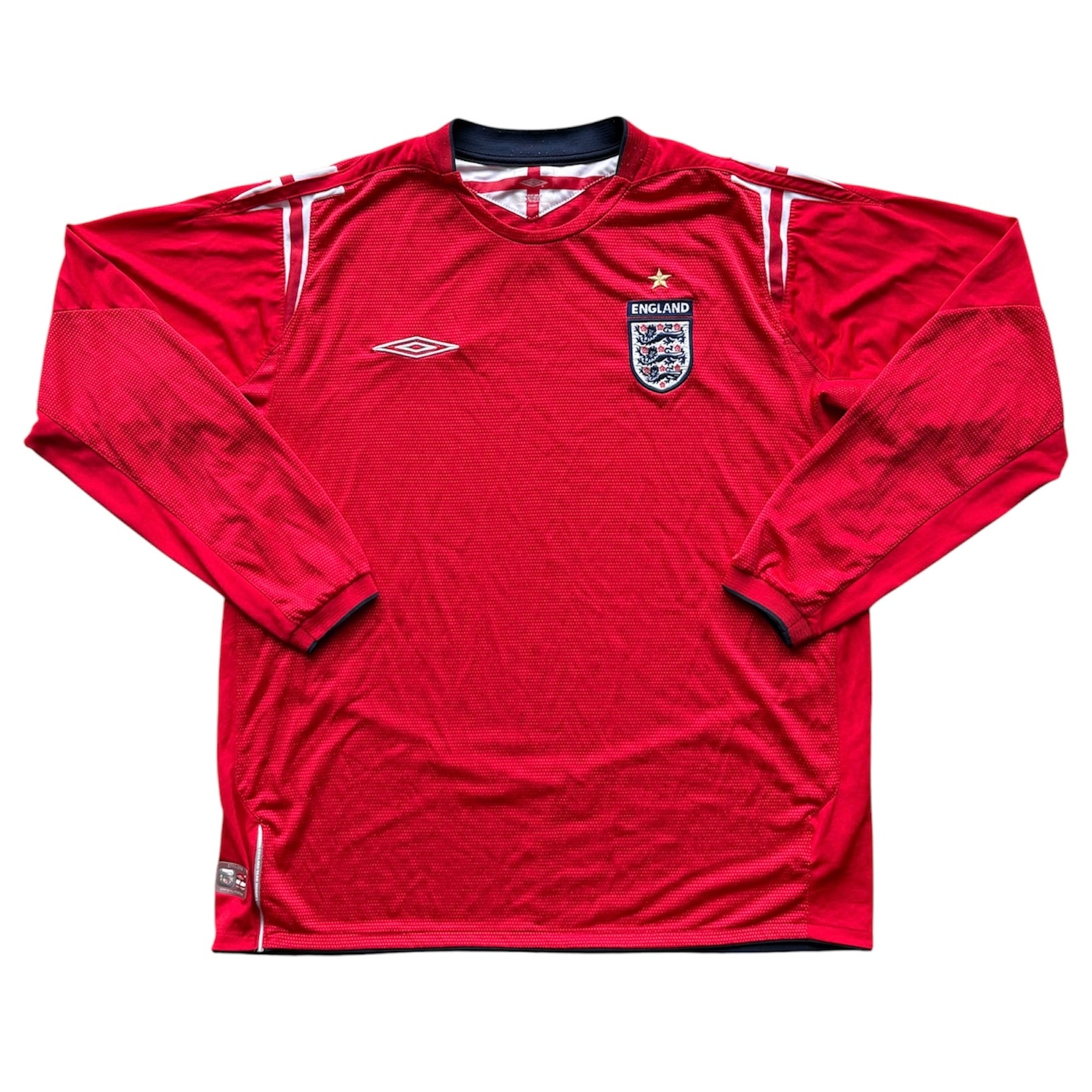 2004/06 England L/S Away Shirt - (XL)