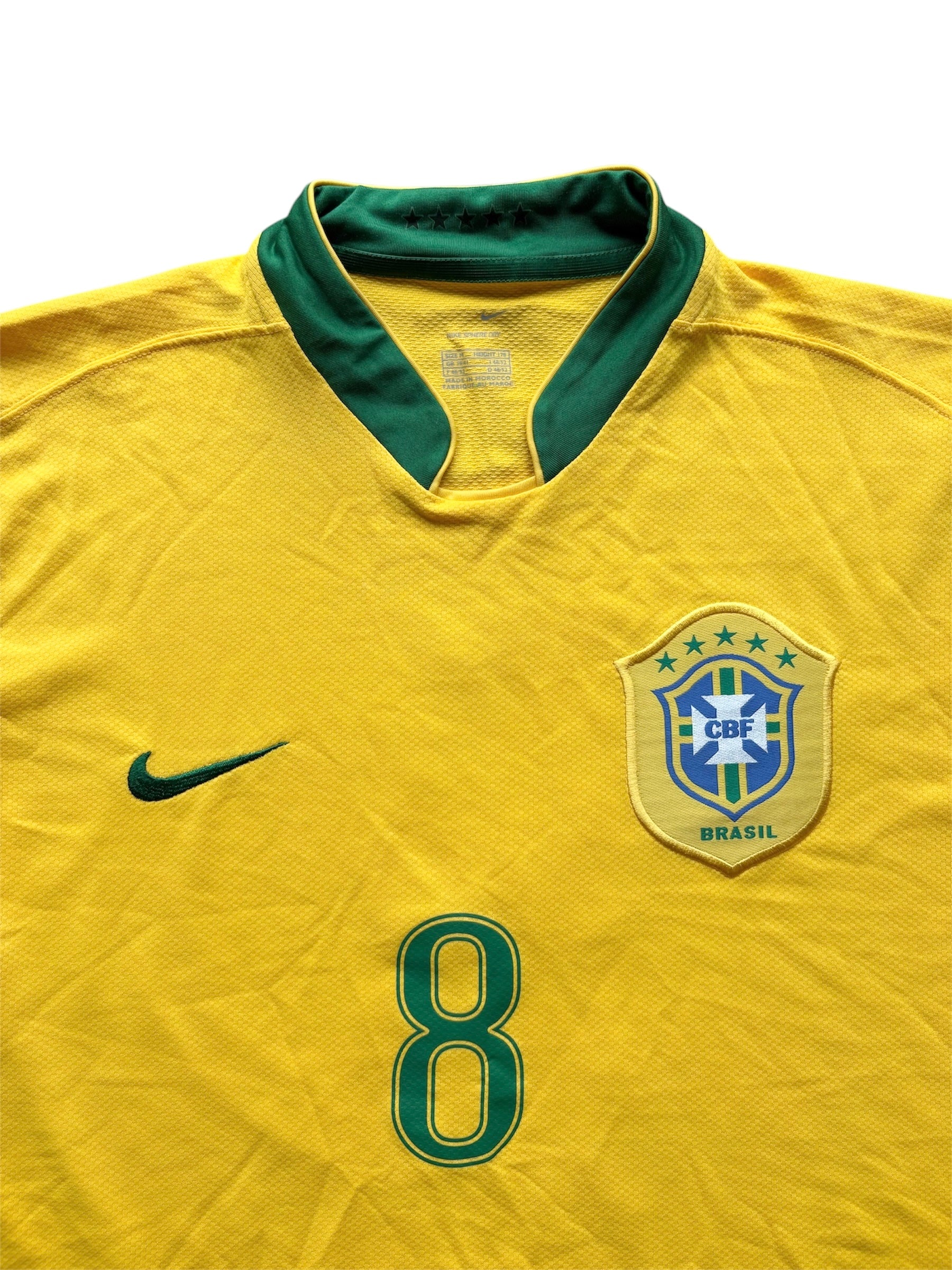 2006/08 Brazil Home Shirt Kaka 8 - (M)