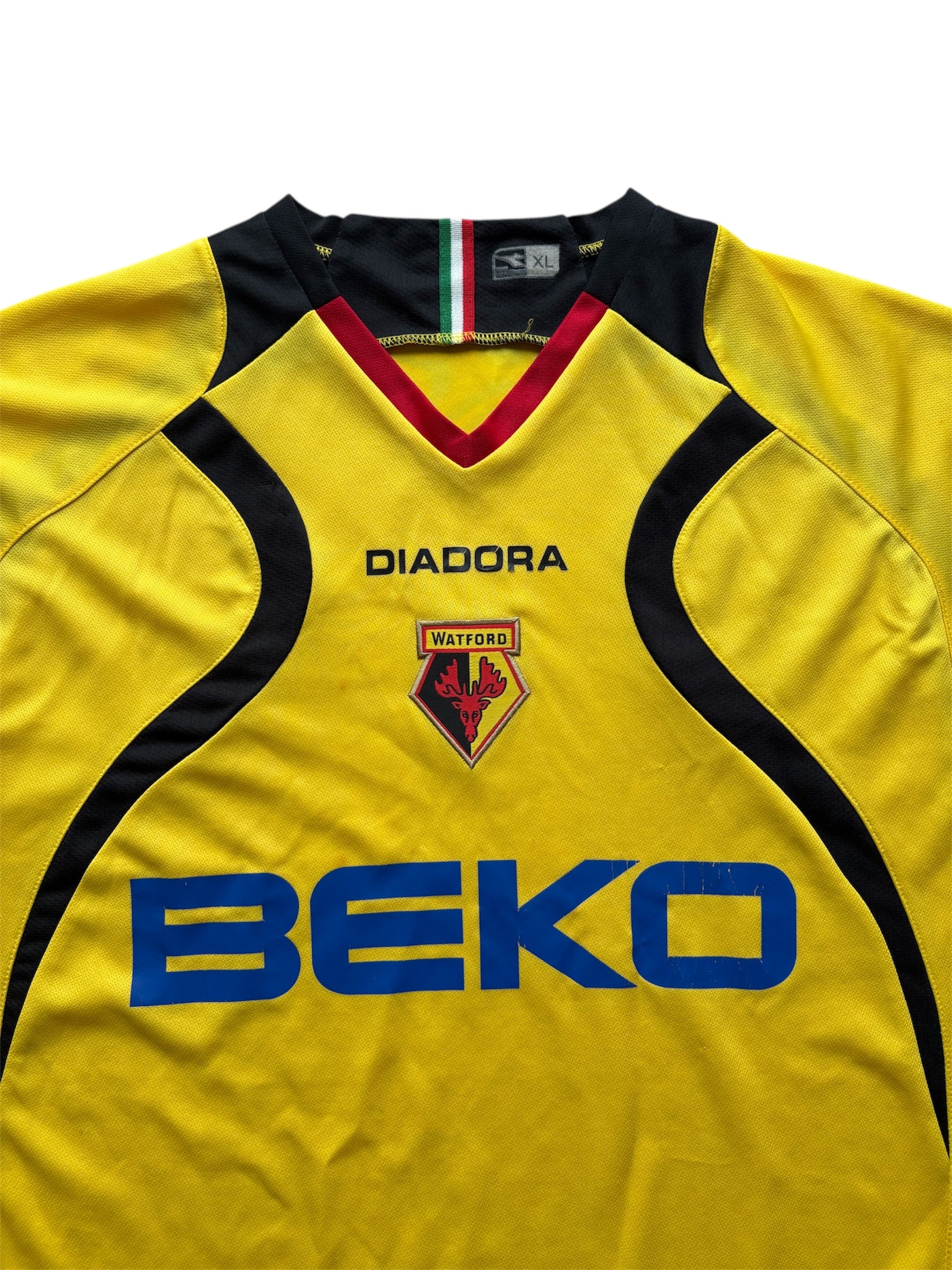 2007/08 Watford Home Shirt - (XL)