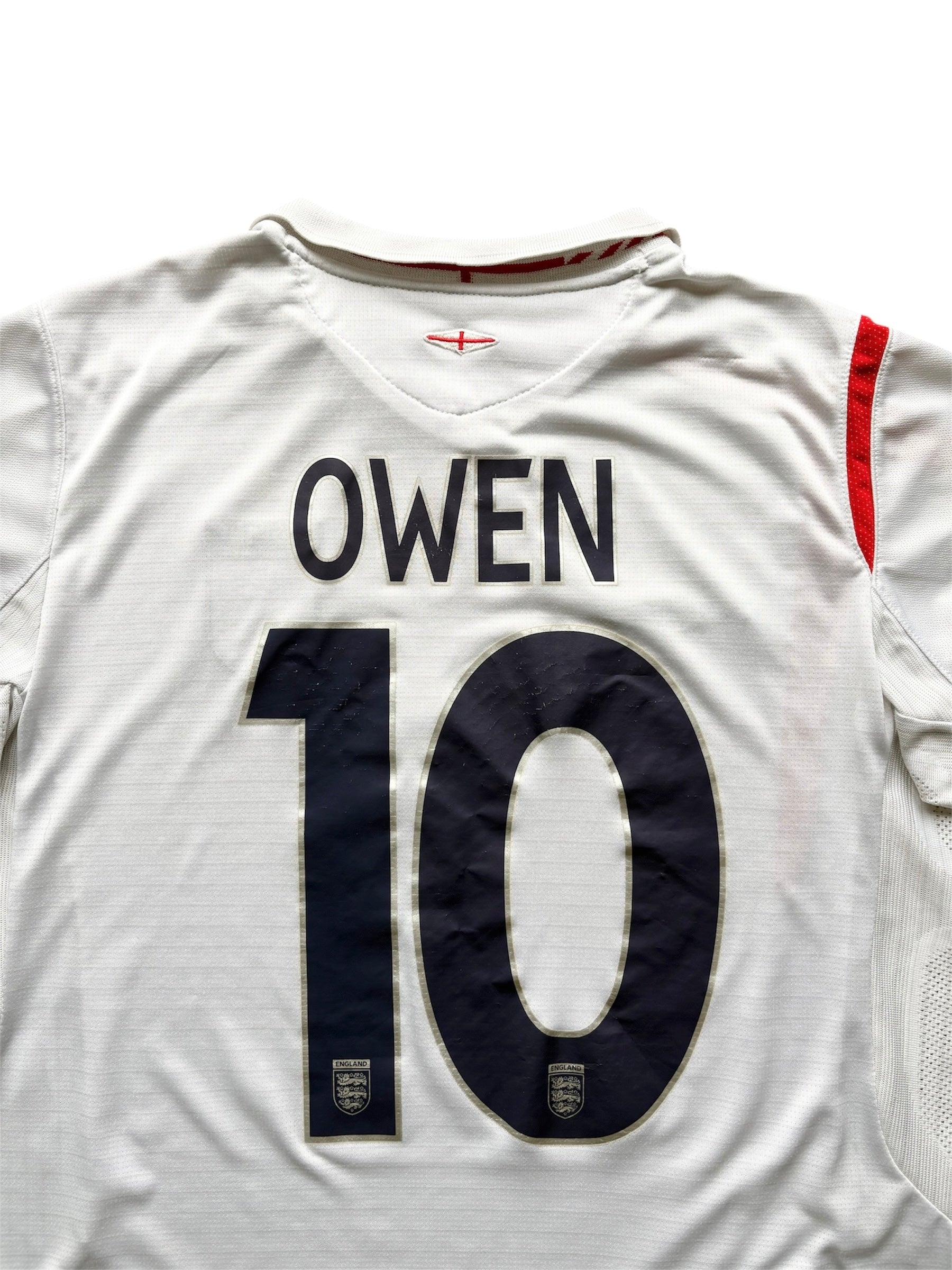 2005/07 England Home Shirt Owen 10 - (M)