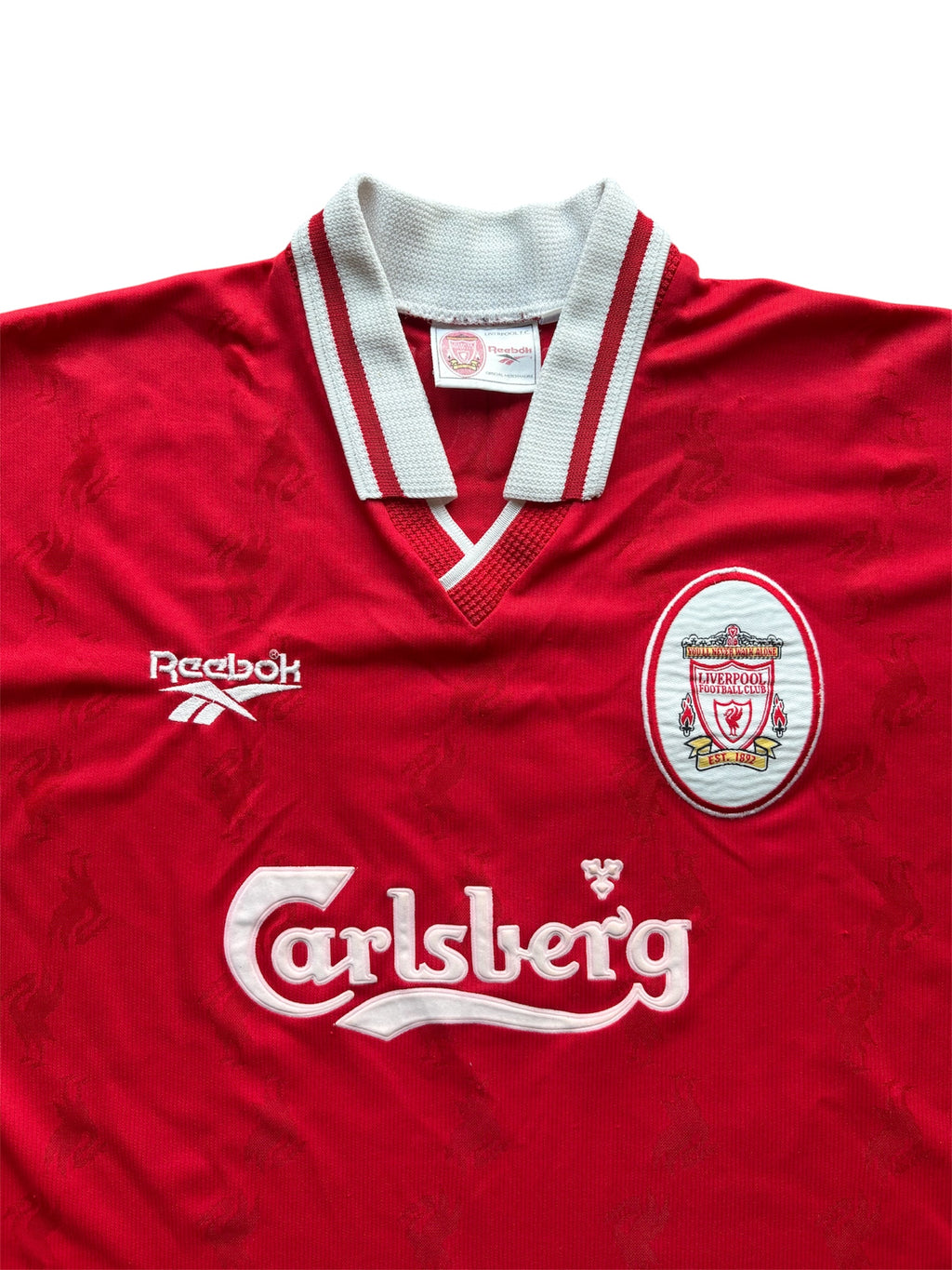 1997/98 Liverpool Home Shirt Ince 17 - (L)