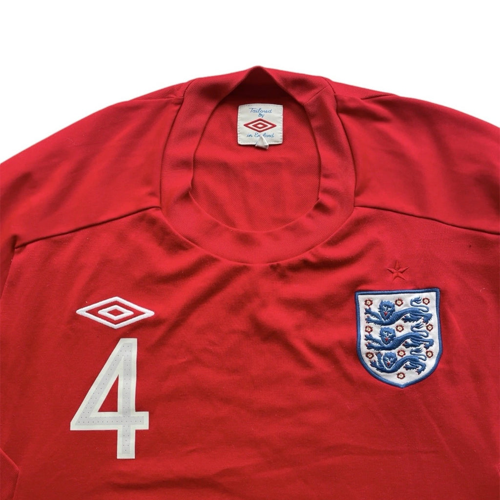 2010/11 England Away Shirt Gerrard 4 - (XL)