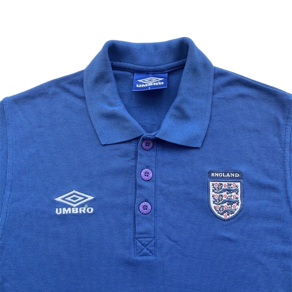 1999/01 England Training Polo Shirt - (S)