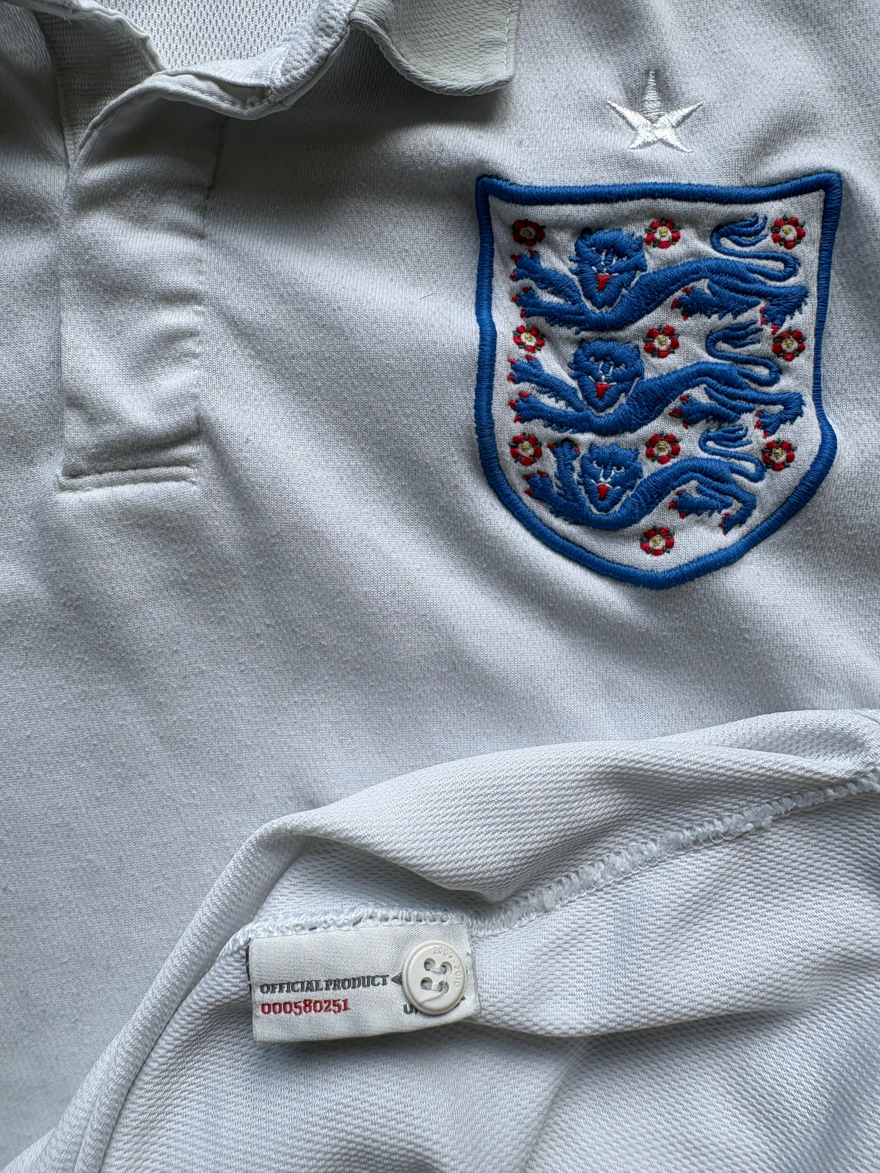 2009/10 England Home Shirt - (S)