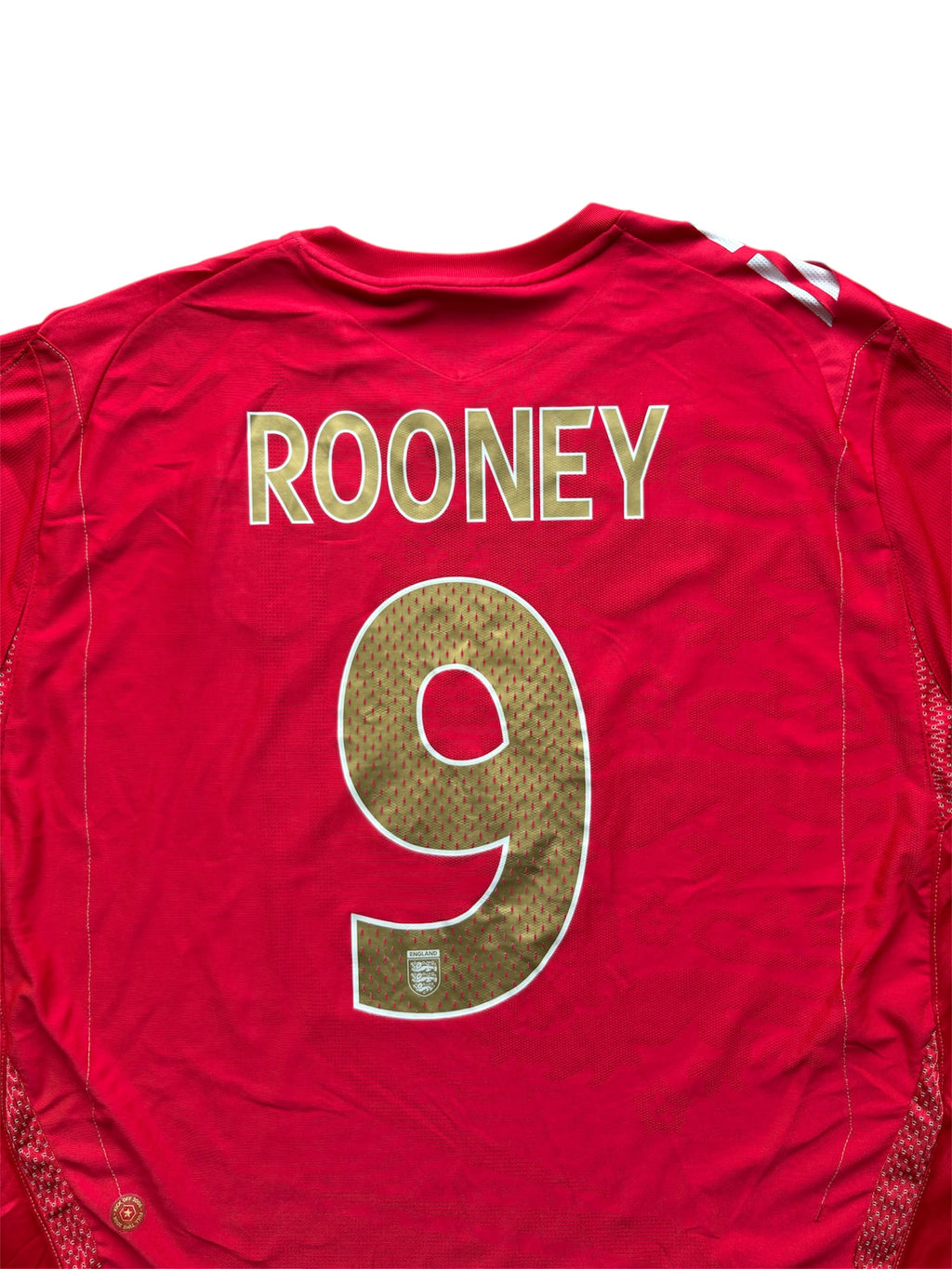 2006/08 England Away Shirt Rooney 9 - (XXL)