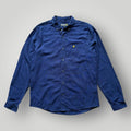 Vintage Lyle & Scott Navy Long Sleeve Shirt (L)