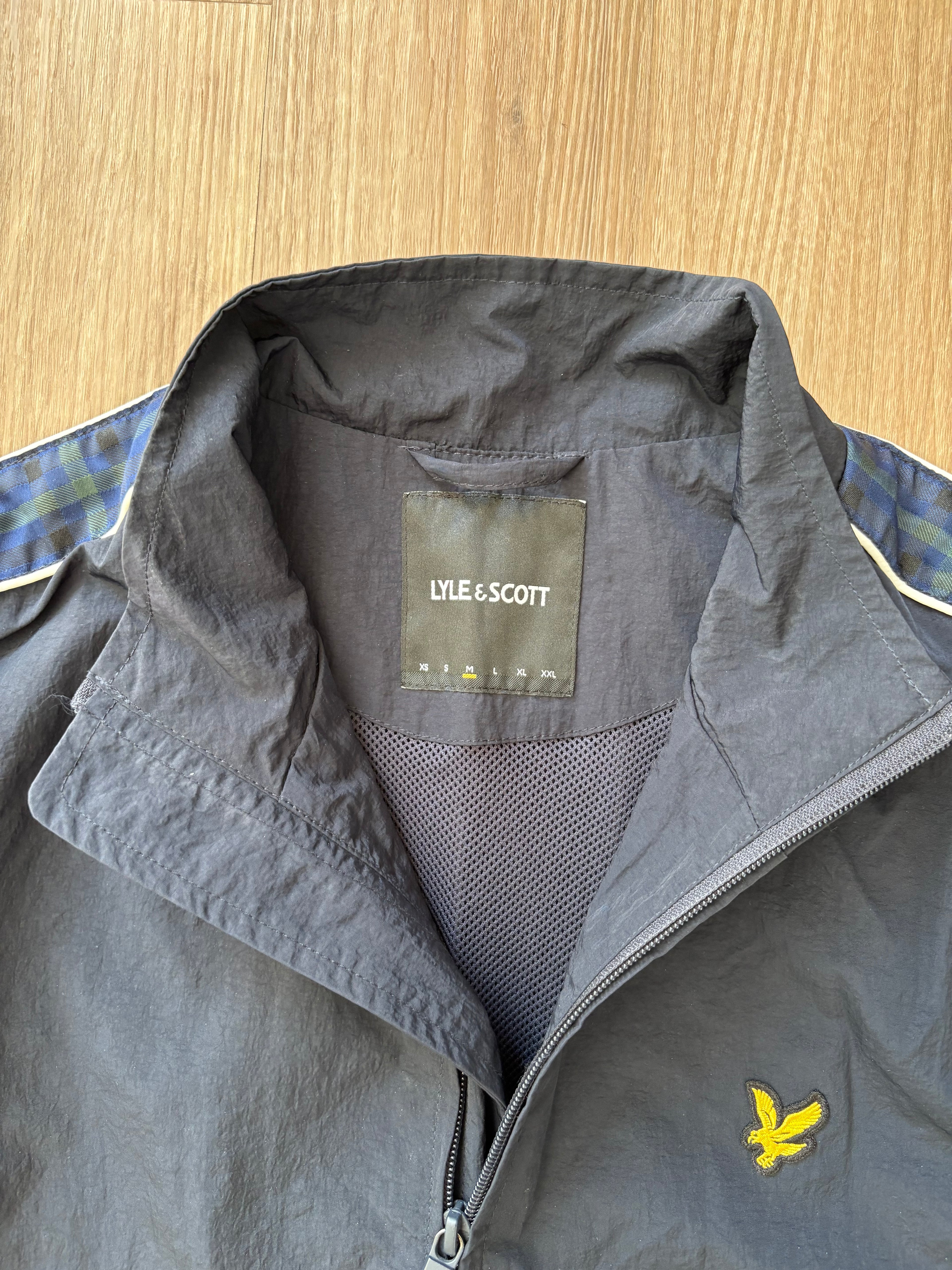 Vintage Lyle & Scott Lightweight Navy Jacket (M)