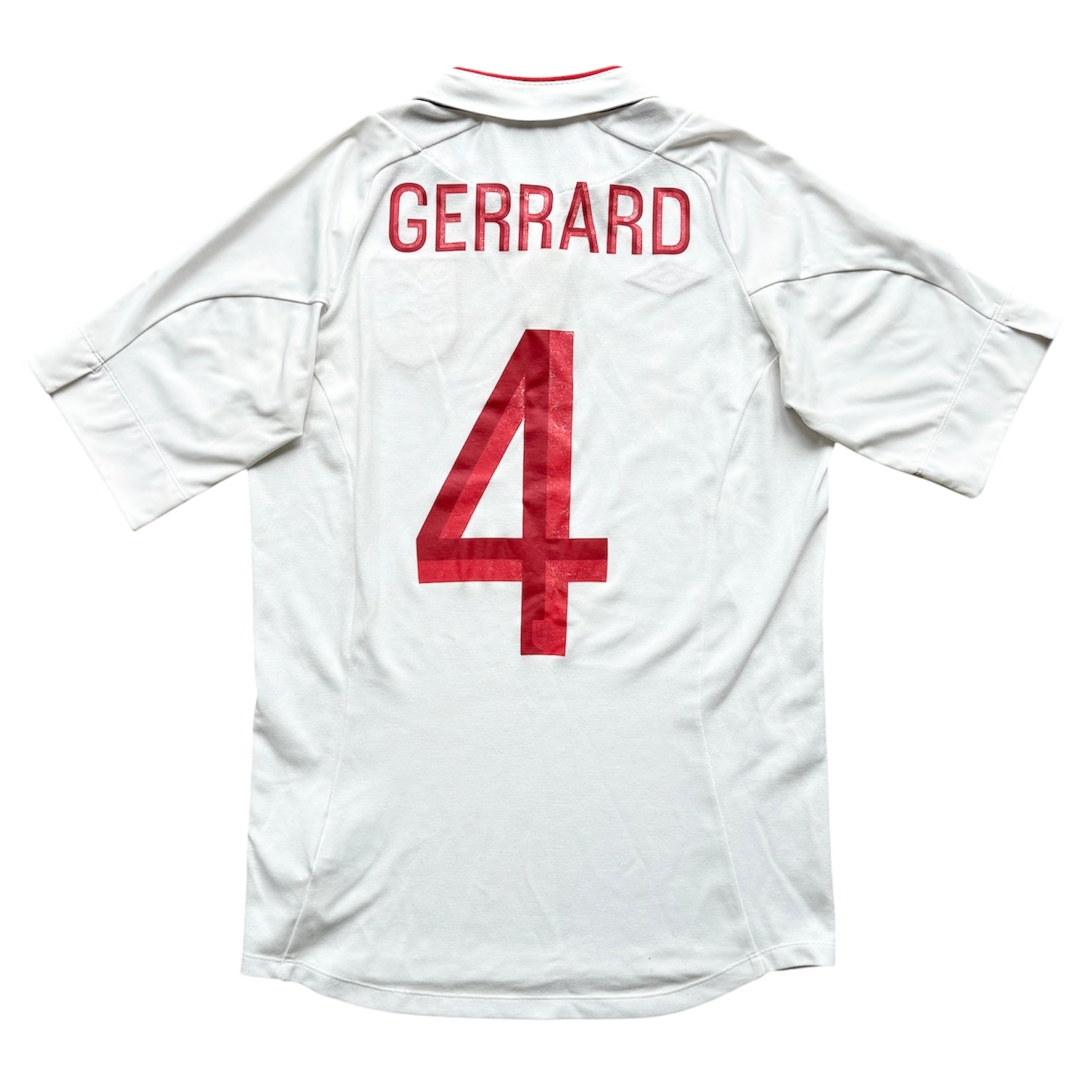2012/13 England Home Shirt Gerrard 4 - (S)