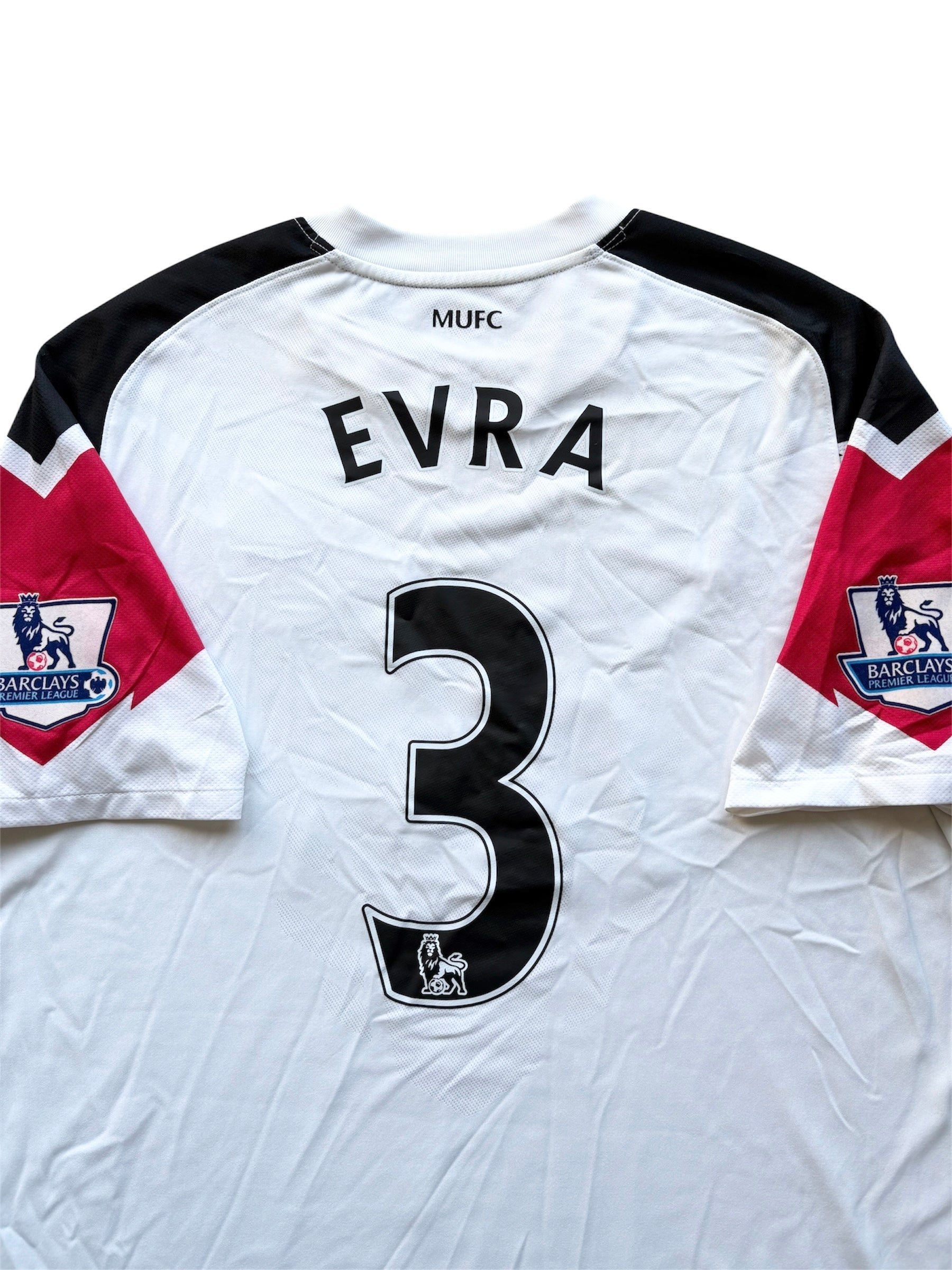 2010/12 Manchester United Away Shirt Evra 3 - (L)