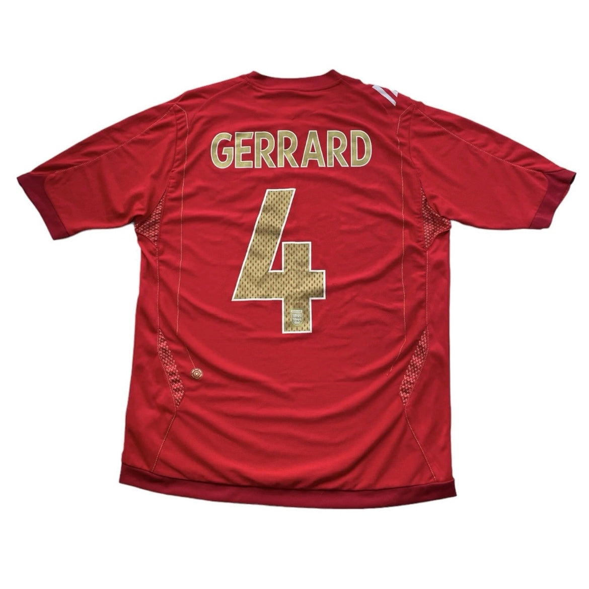 2006/08 England Away Shirt Gerrard 4 - (M)
