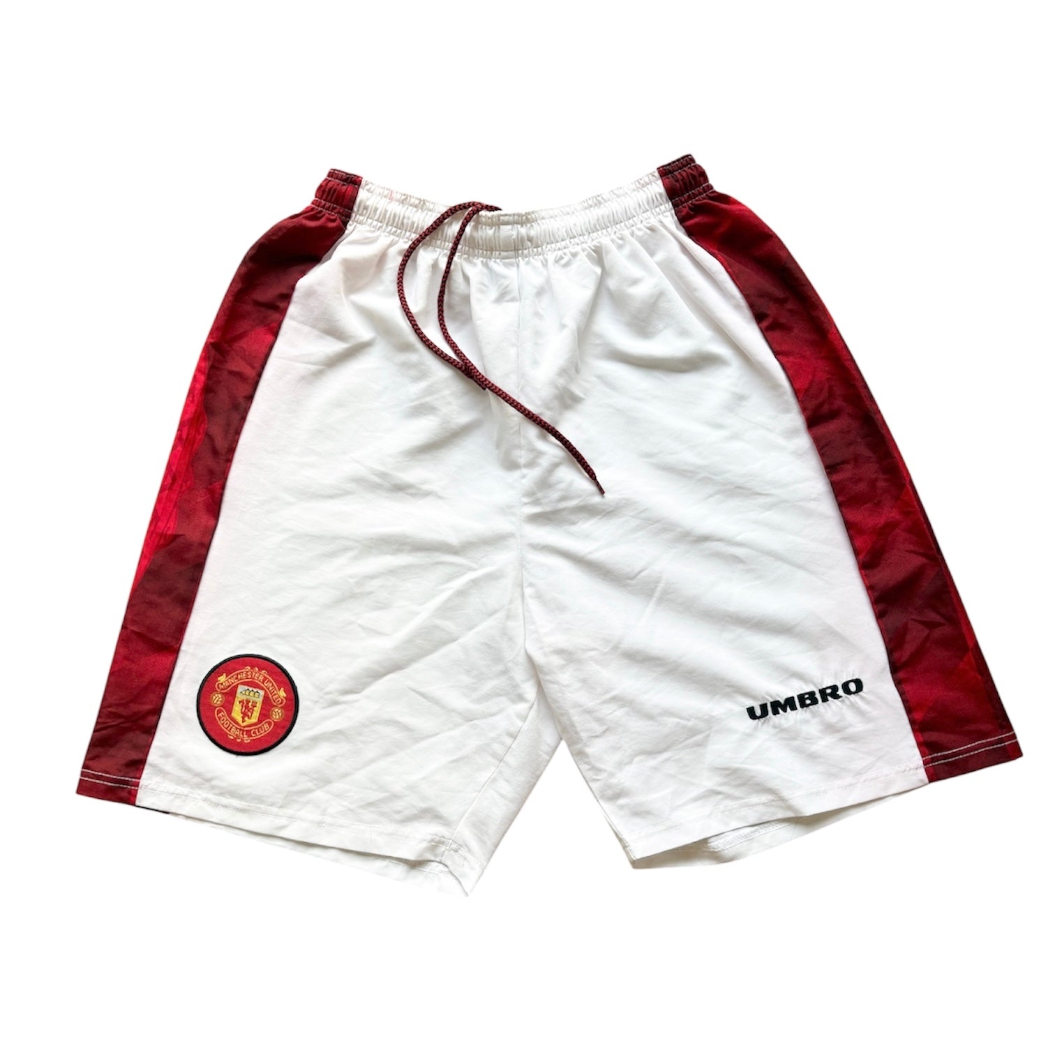 1996/98 Manchester United Home Shorts - (32”)