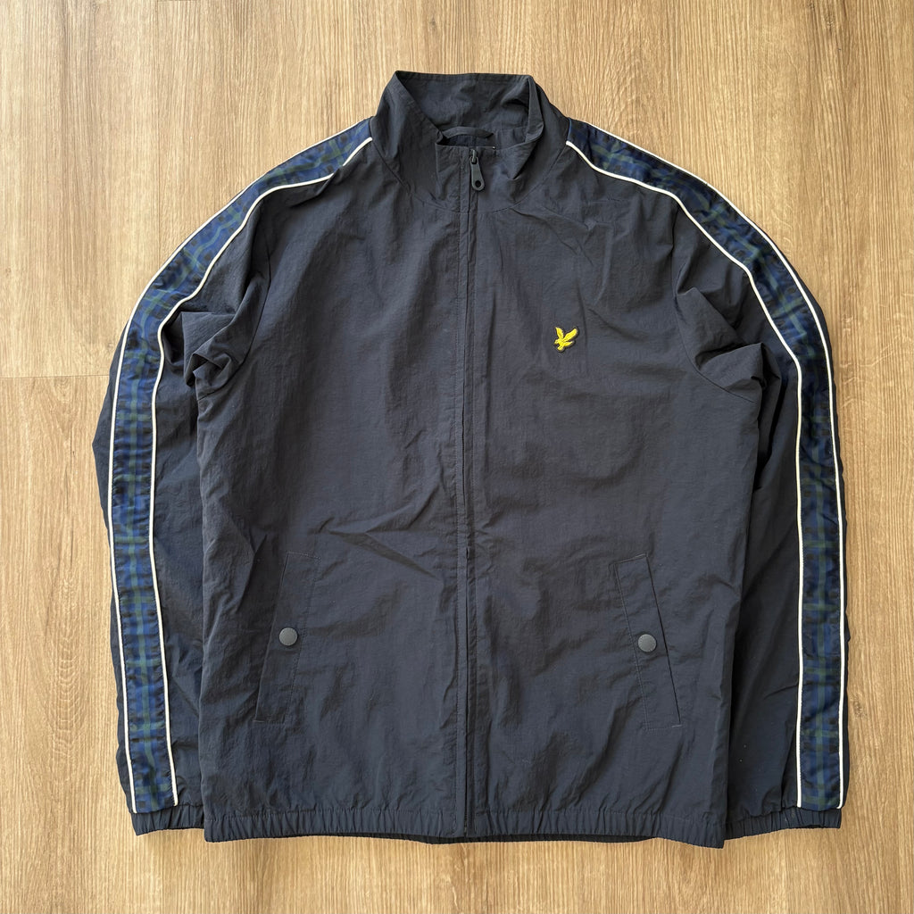 Vintage Lyle & Scott Lightweight Navy Jacket (M)