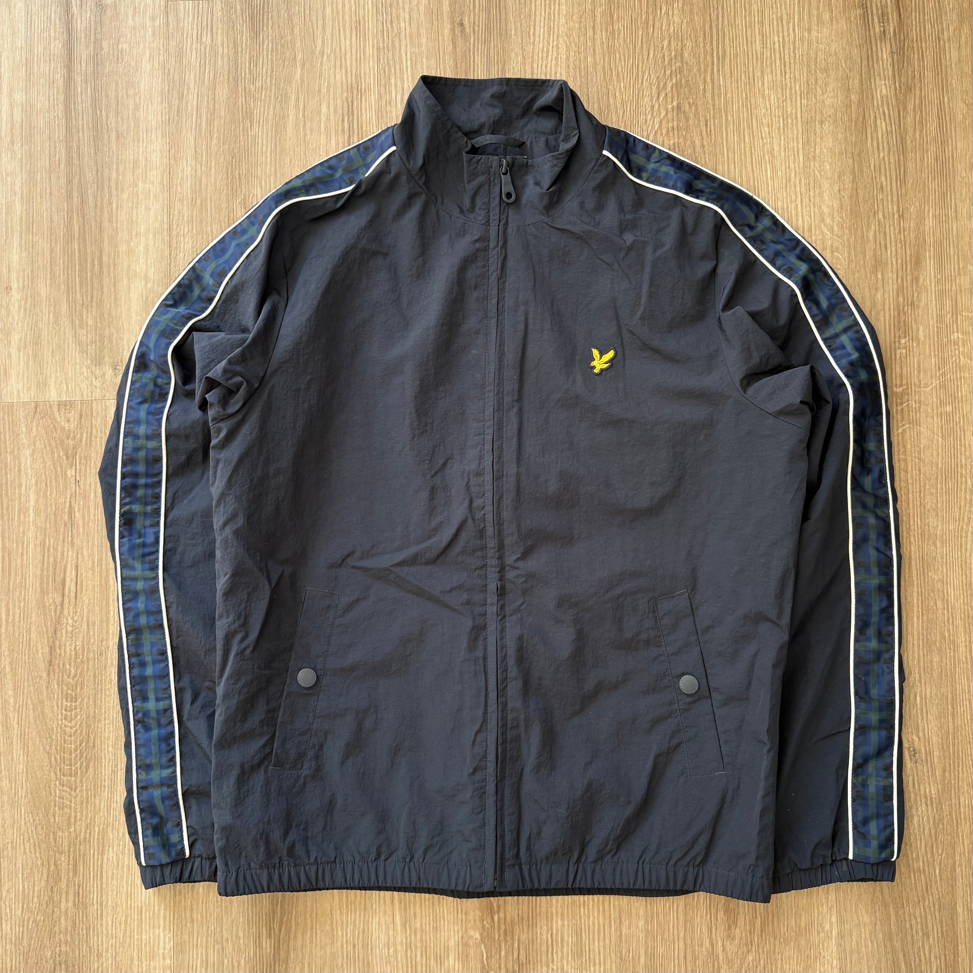 Vintage Lyle & Scott Lightweight Navy Jacket (M)
