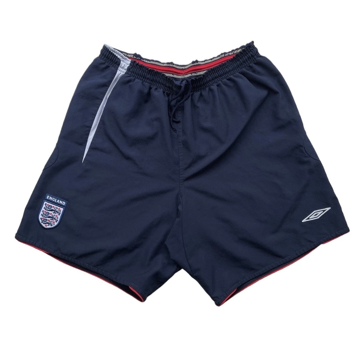 2005/07 England Home Shorts - (L)