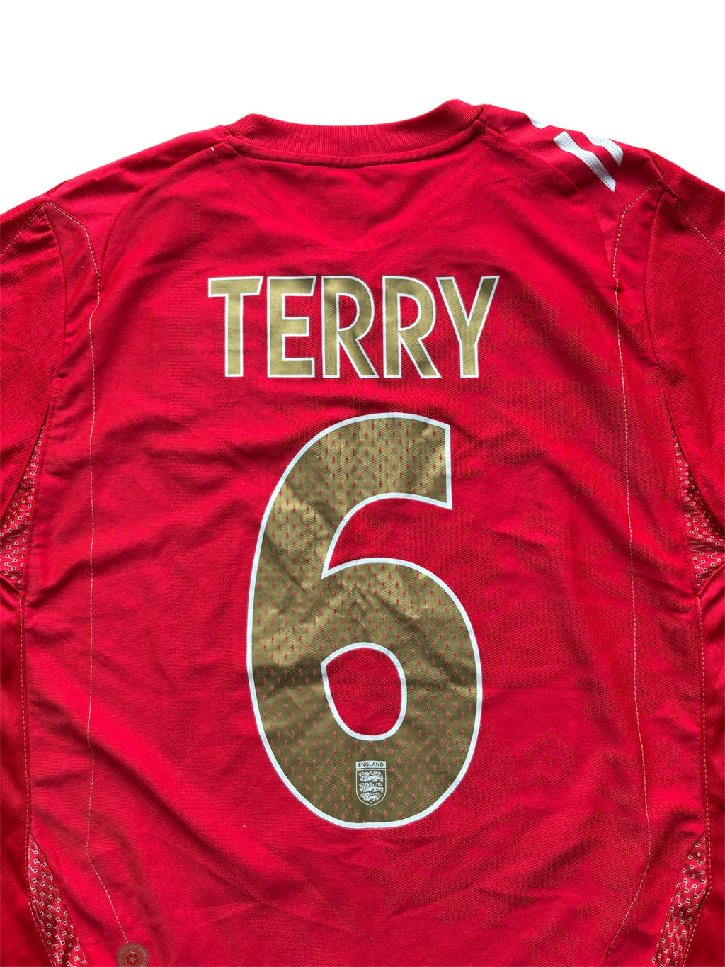 2006/08 England Away Shirt Terry 6 - (S)