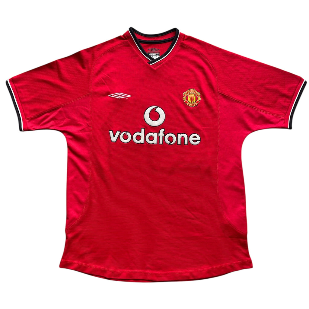 2000/02 Manchester United Home Shirt Beckham 7 - (M)