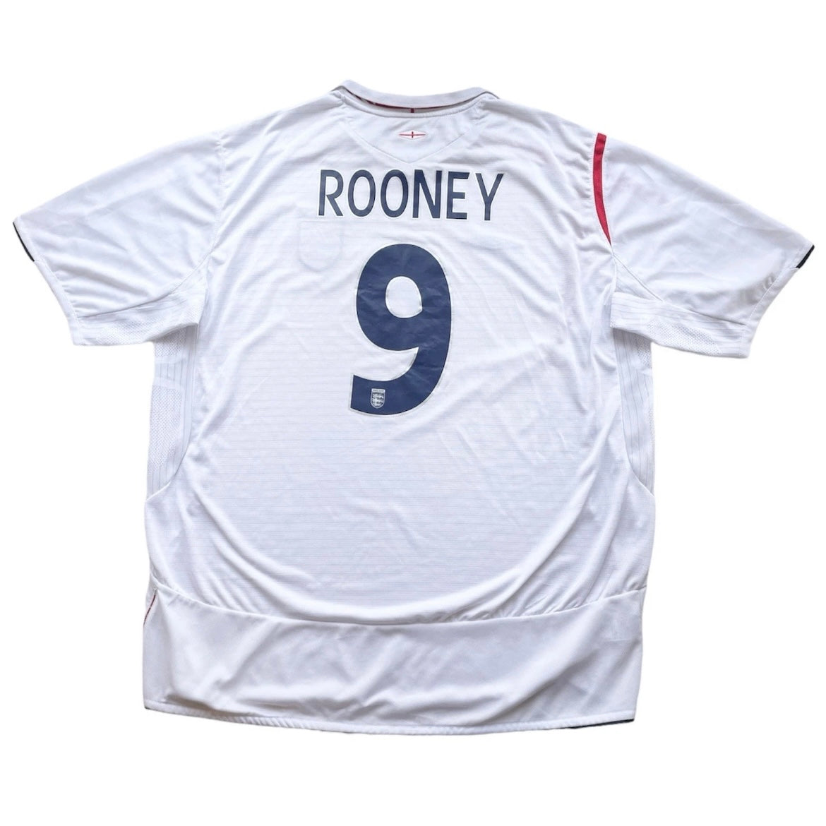 2005/07 England Home Shirt Rooney 9 - (XXL)