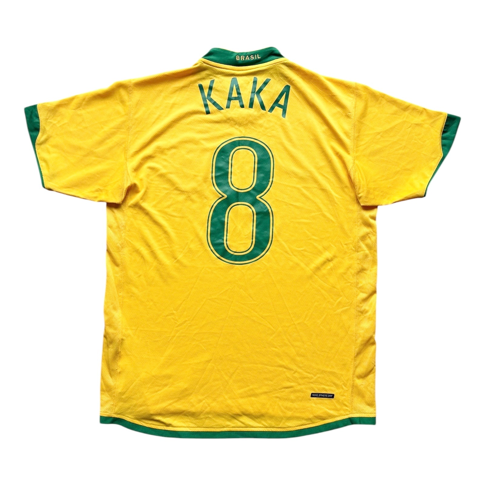 2006/08 Brazil Home Shirt Kaka 8 - (M)