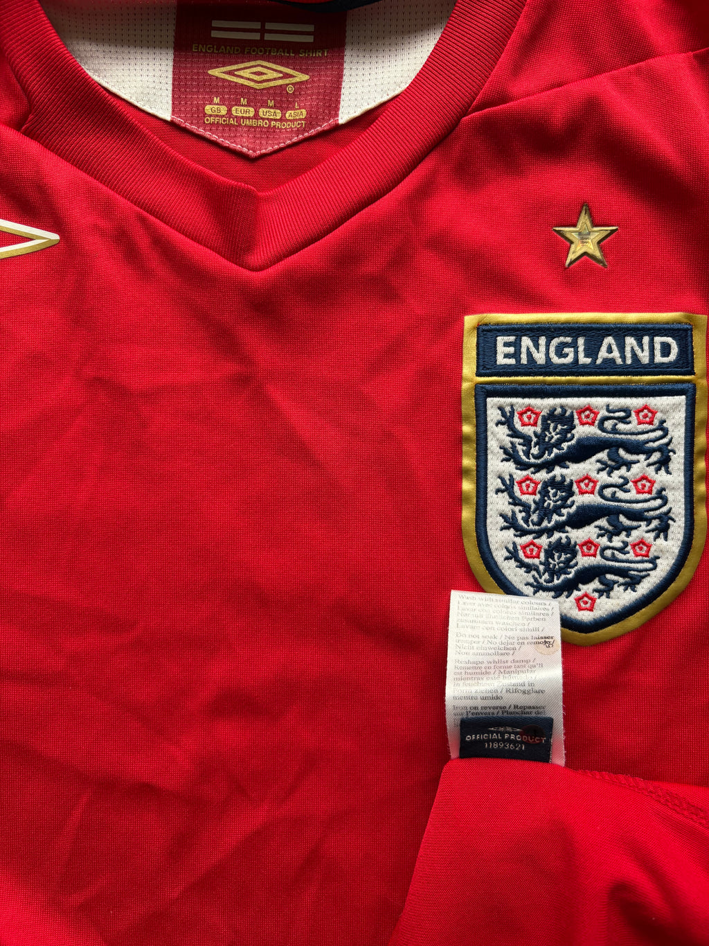 2006/08 England Away Shirt - (M)