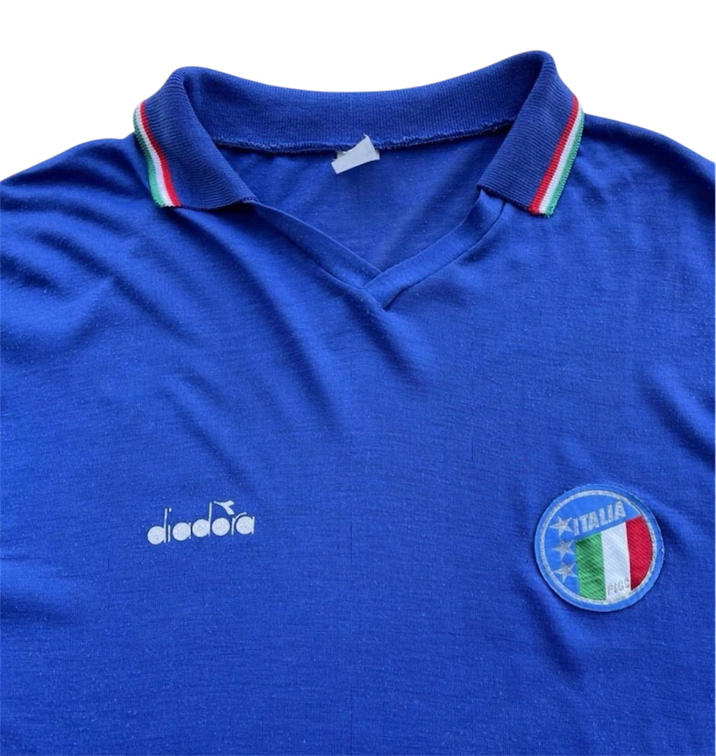 1986/90 Italy Home Shirt - (L)